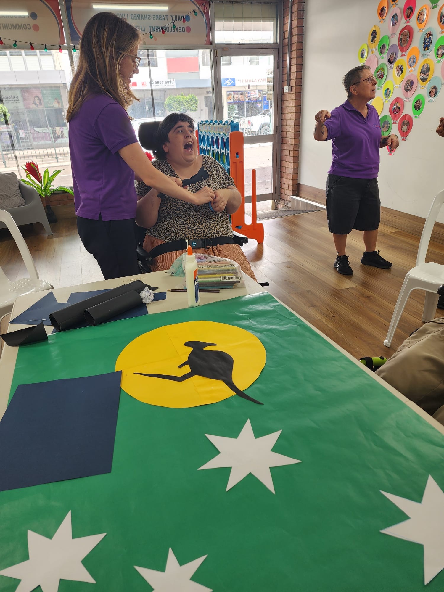 Australia Day Arts and Craft, Angels On Wheels