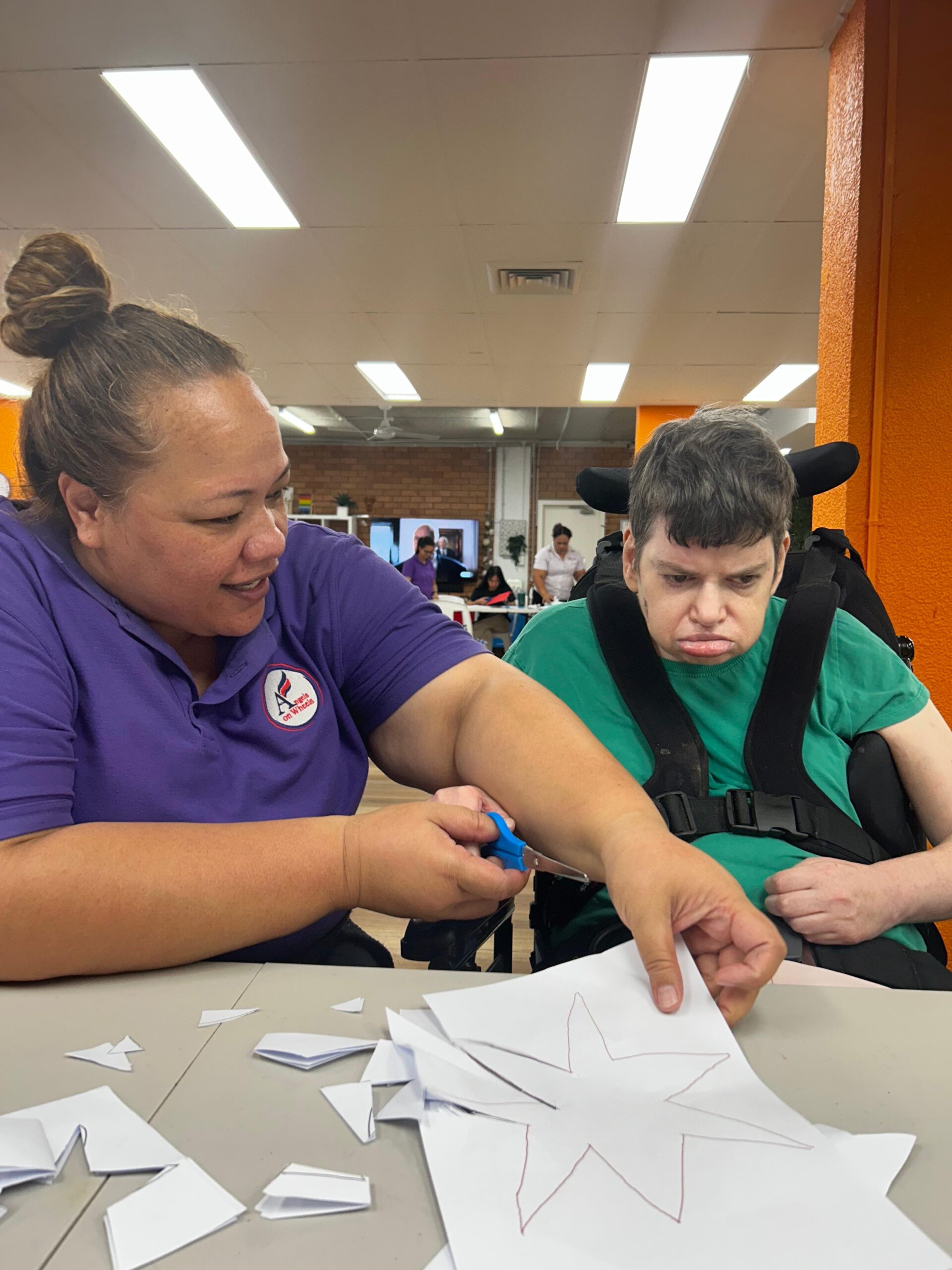 Australia Day Arts and Craft, Angels On Wheels