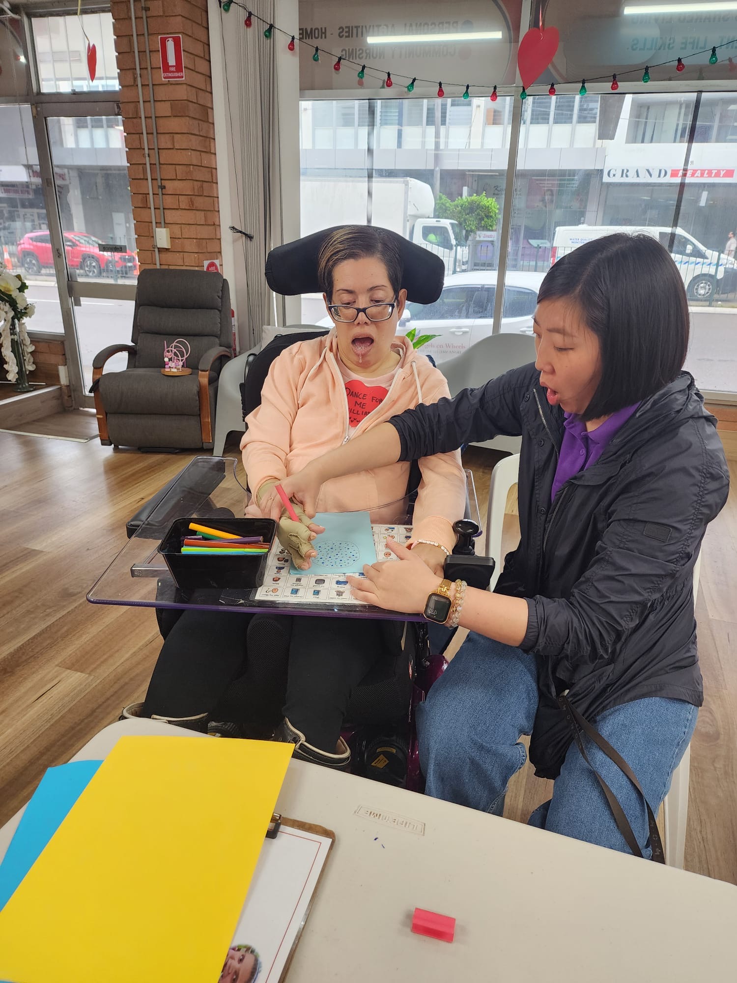 Valentine’s Day Arts & Craft, Angels On Wheels