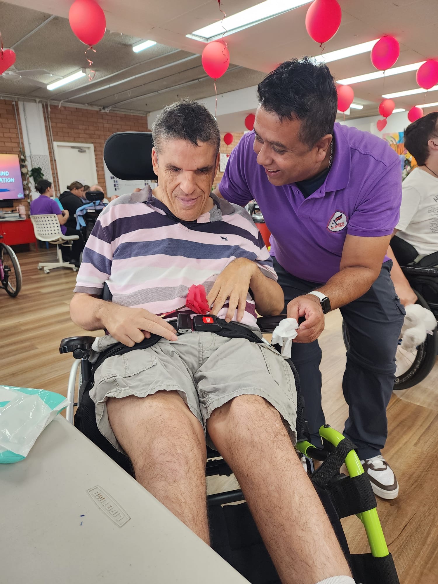 Valentine’s Day Arts & Craft, Angels On Wheels