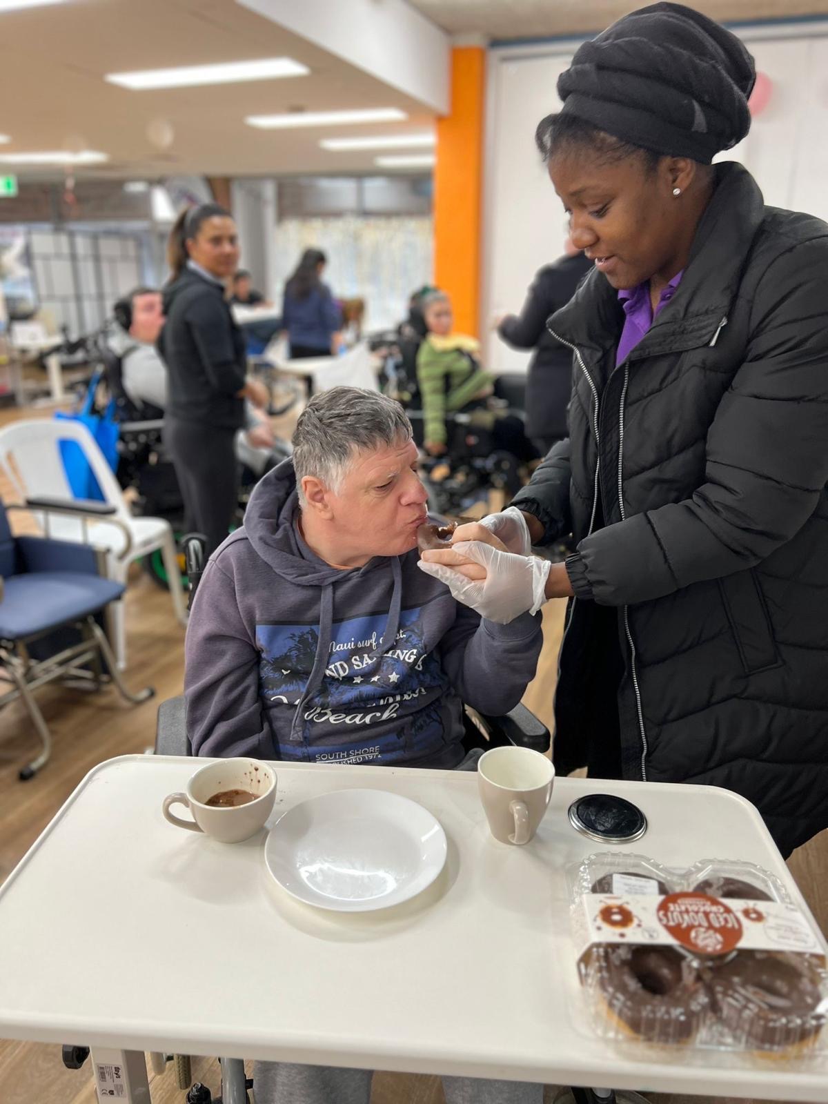 Van Cleaning/Int Donut Day/Swimming, Angels On Wheels