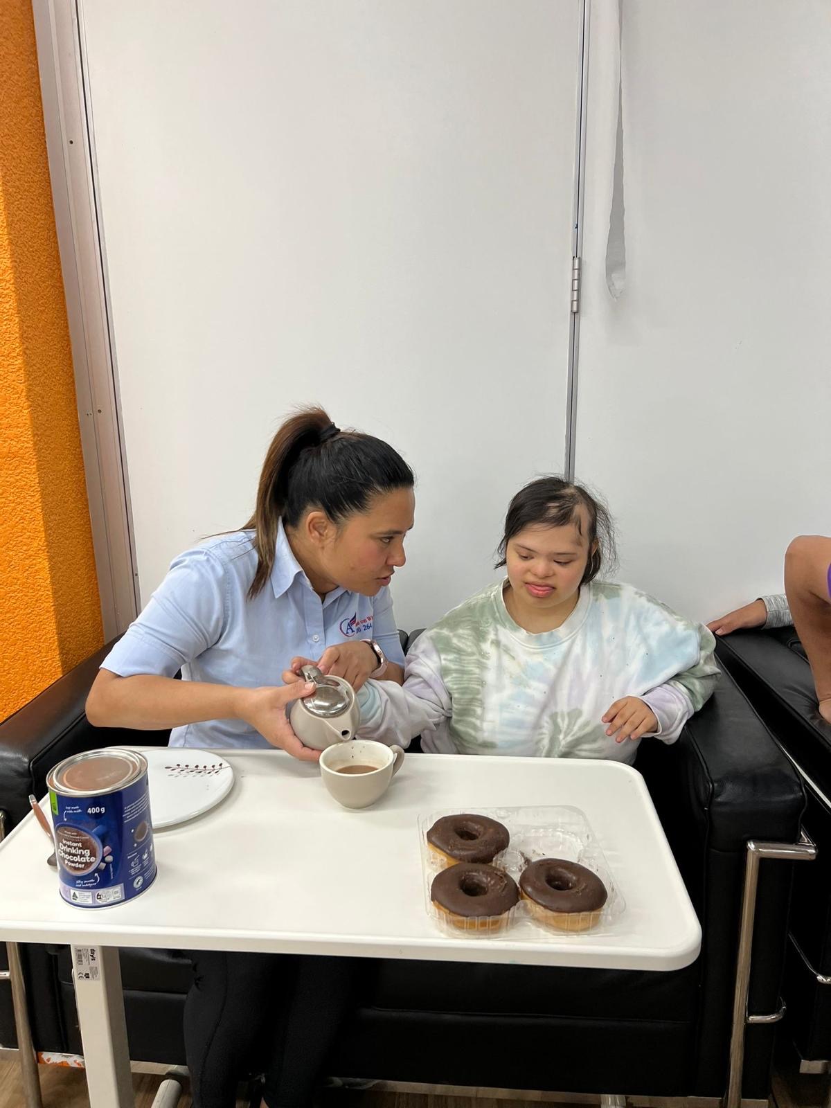 Van Cleaning/Int Donut Day/Swimming, Angels On Wheels