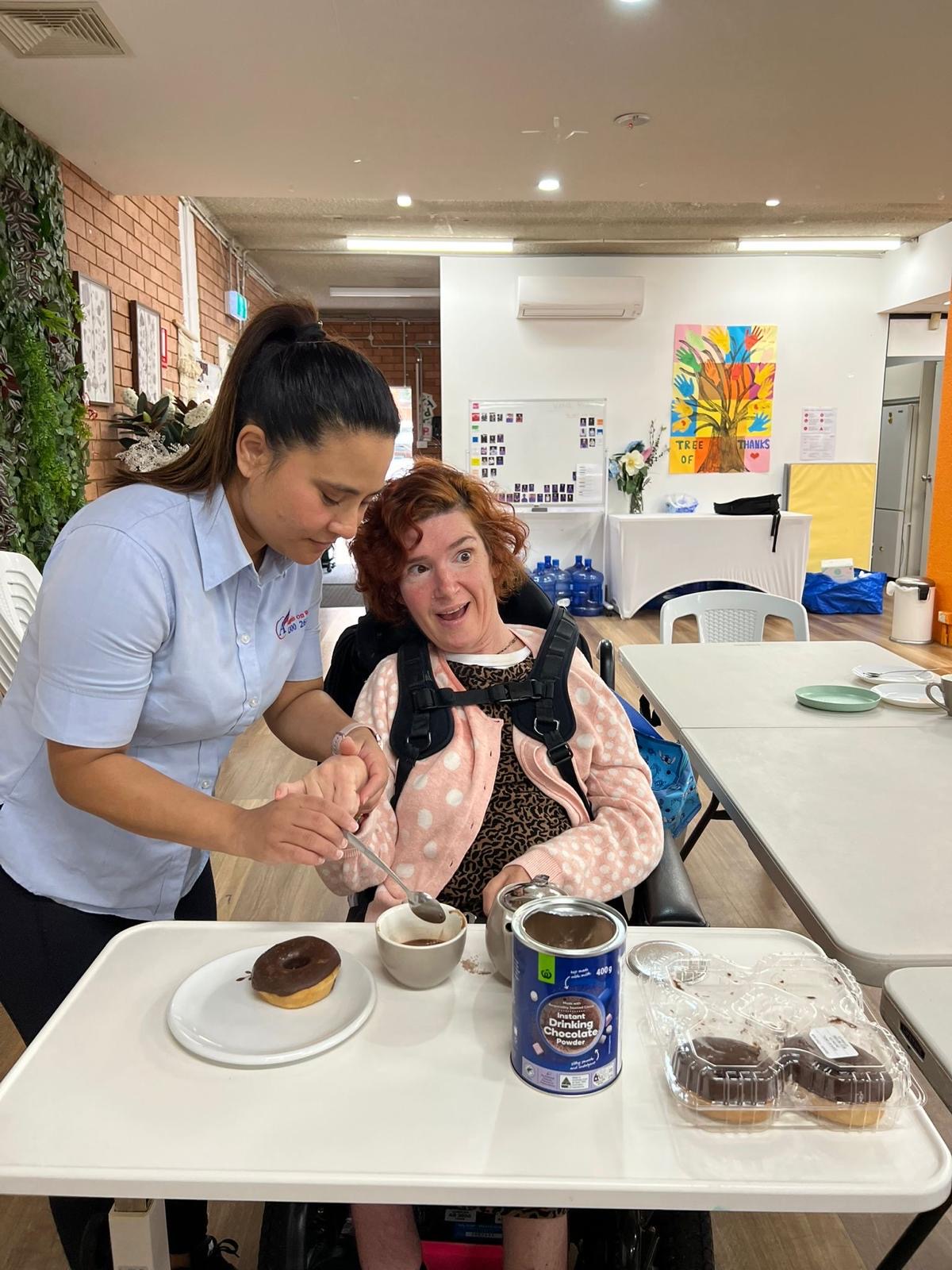 Van Cleaning/Int Donut Day/Swimming, Angels On Wheels
