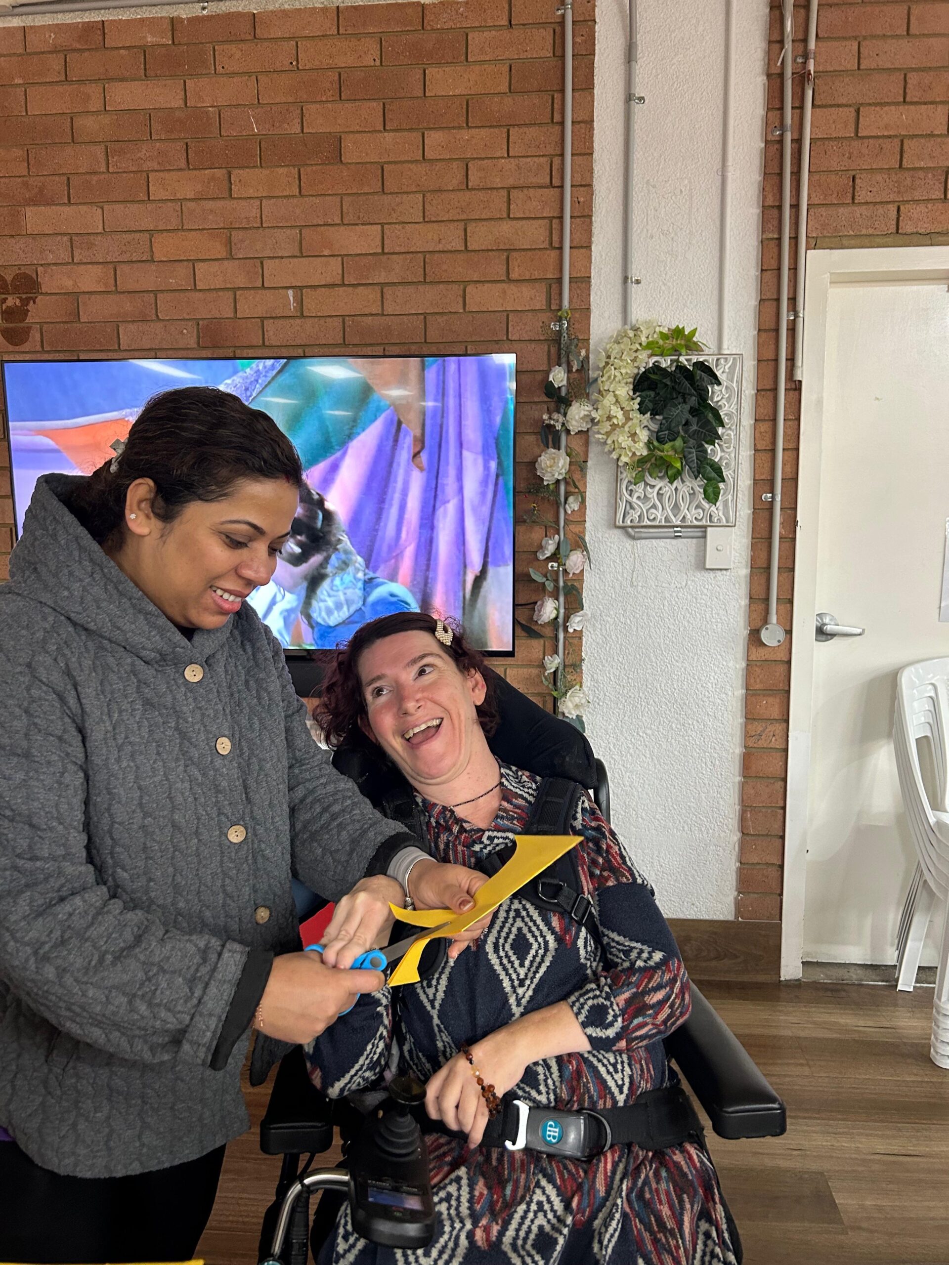 Swimming/Morning Walk/Decorating Centre, Angels On Wheels