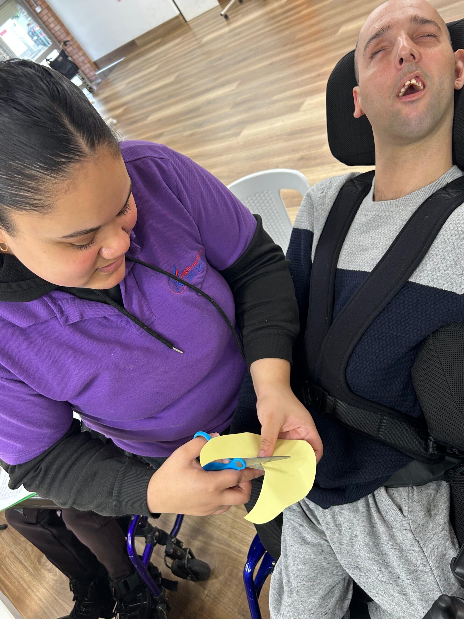 Swimming/Morning Walk/Decorating Centre, Angels On Wheels