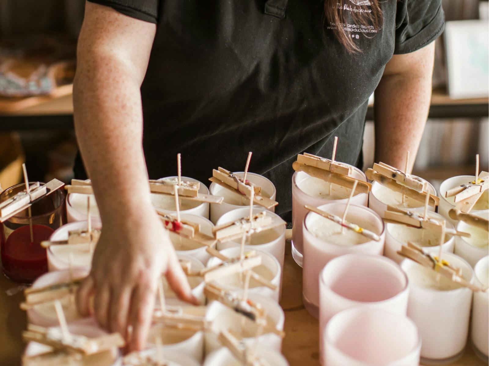 Candle Making, Angels On Wheels