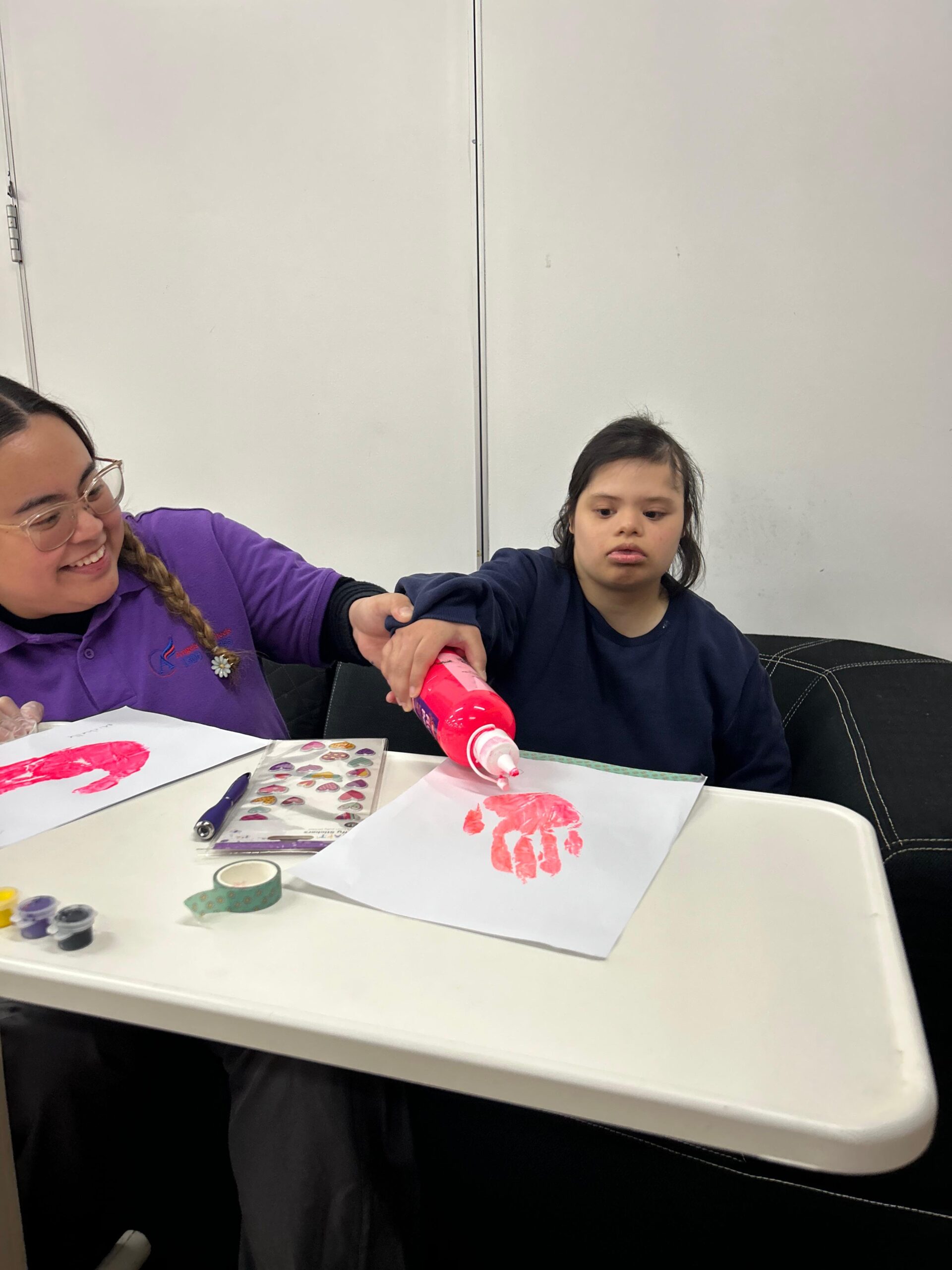 Handprint Art, Angels On Wheels