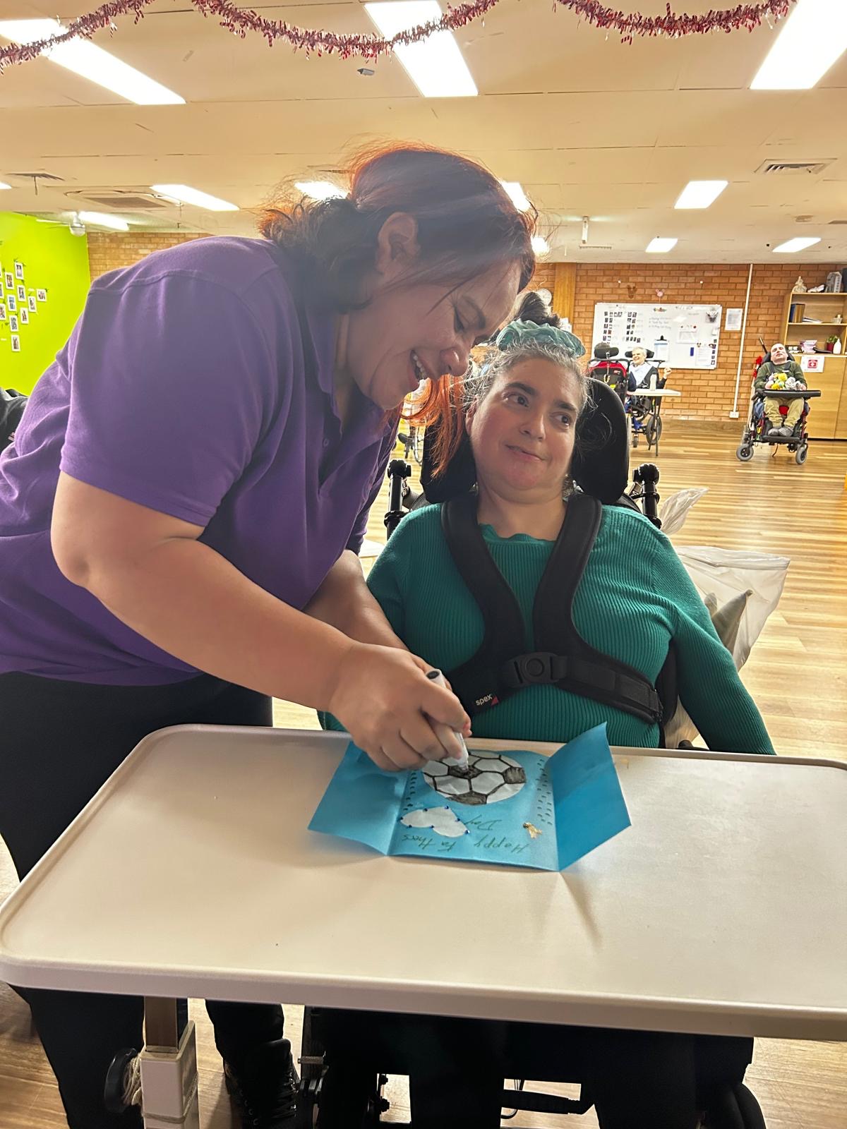 Birthday Card Making, Angels On Wheels