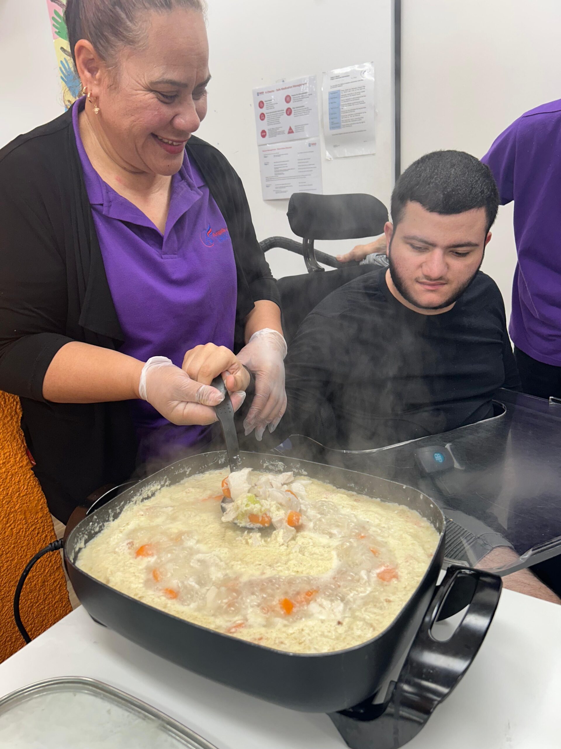 Cooking Program, Angels On Wheels