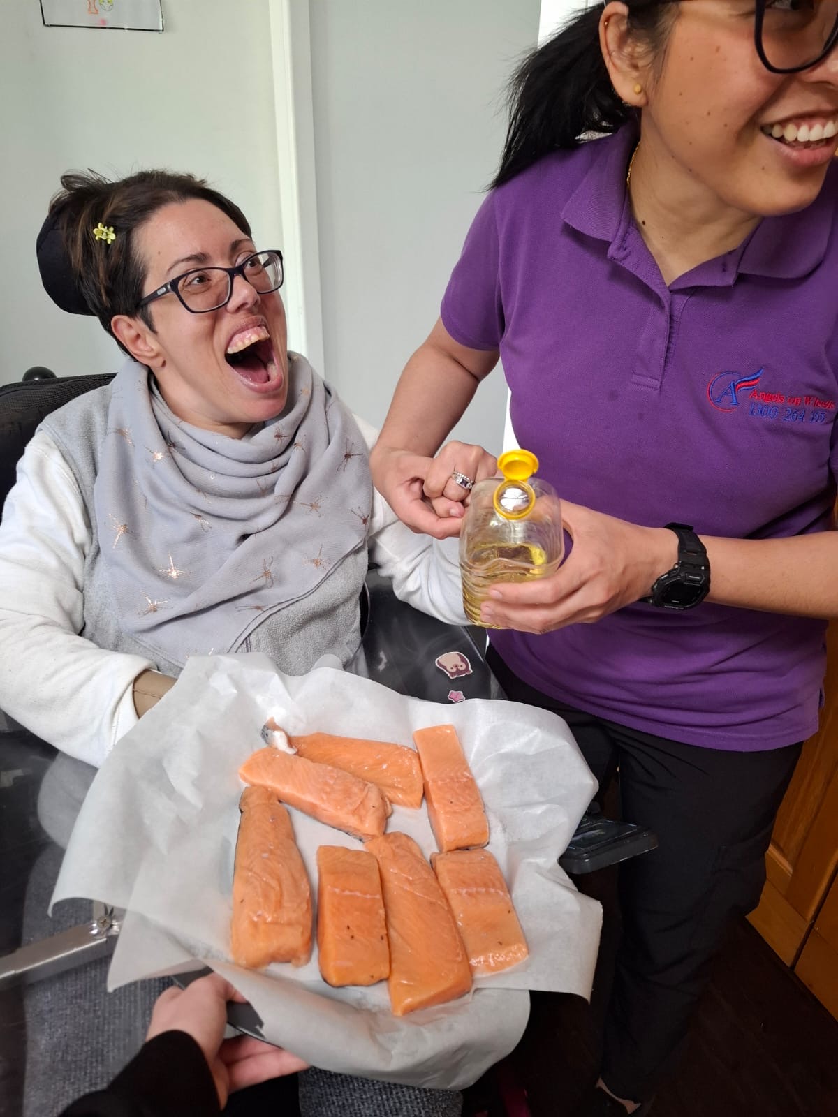 Cooking Program, Angels On Wheels