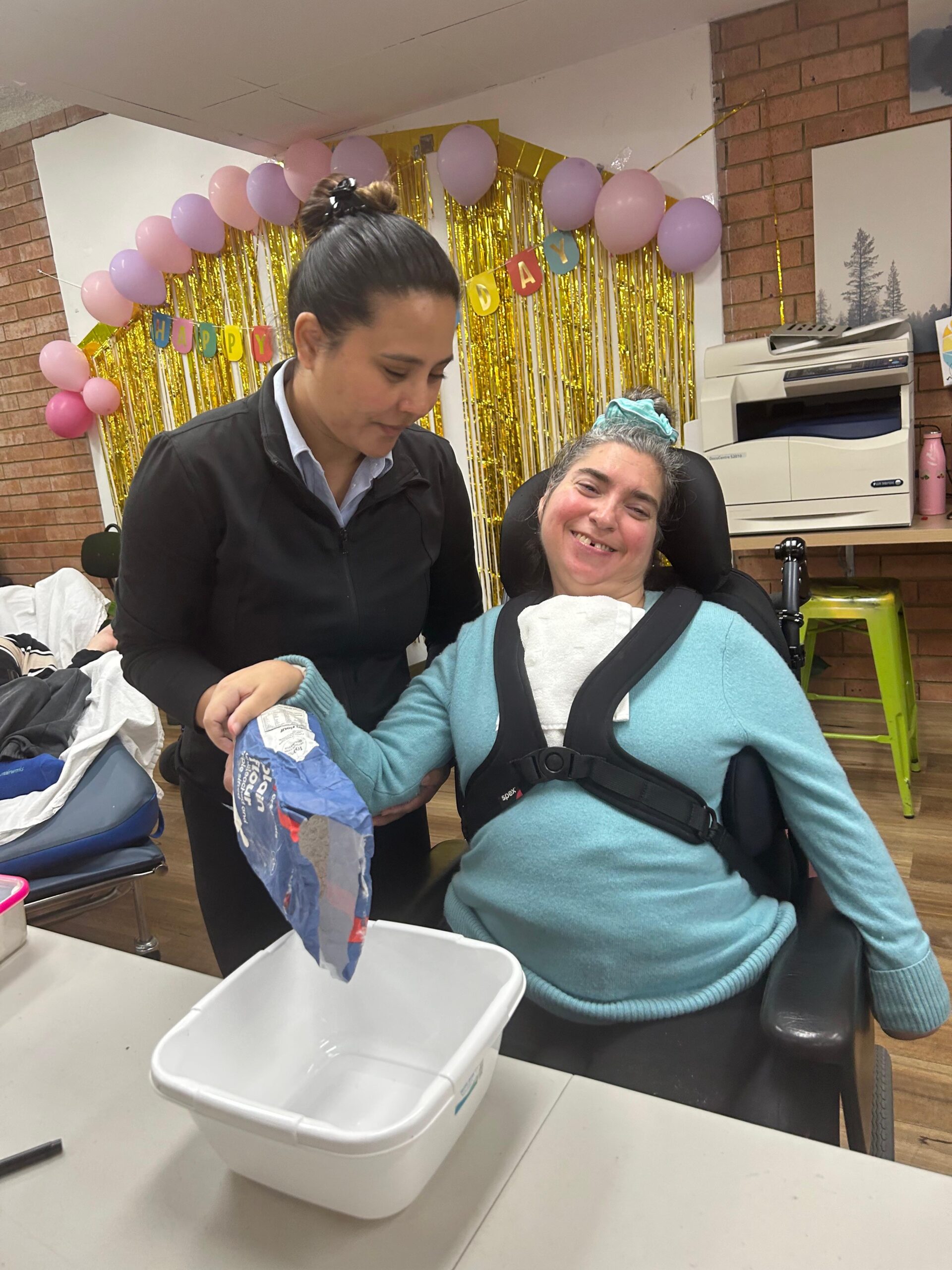 Making Kinetic Sand, Angels On Wheels