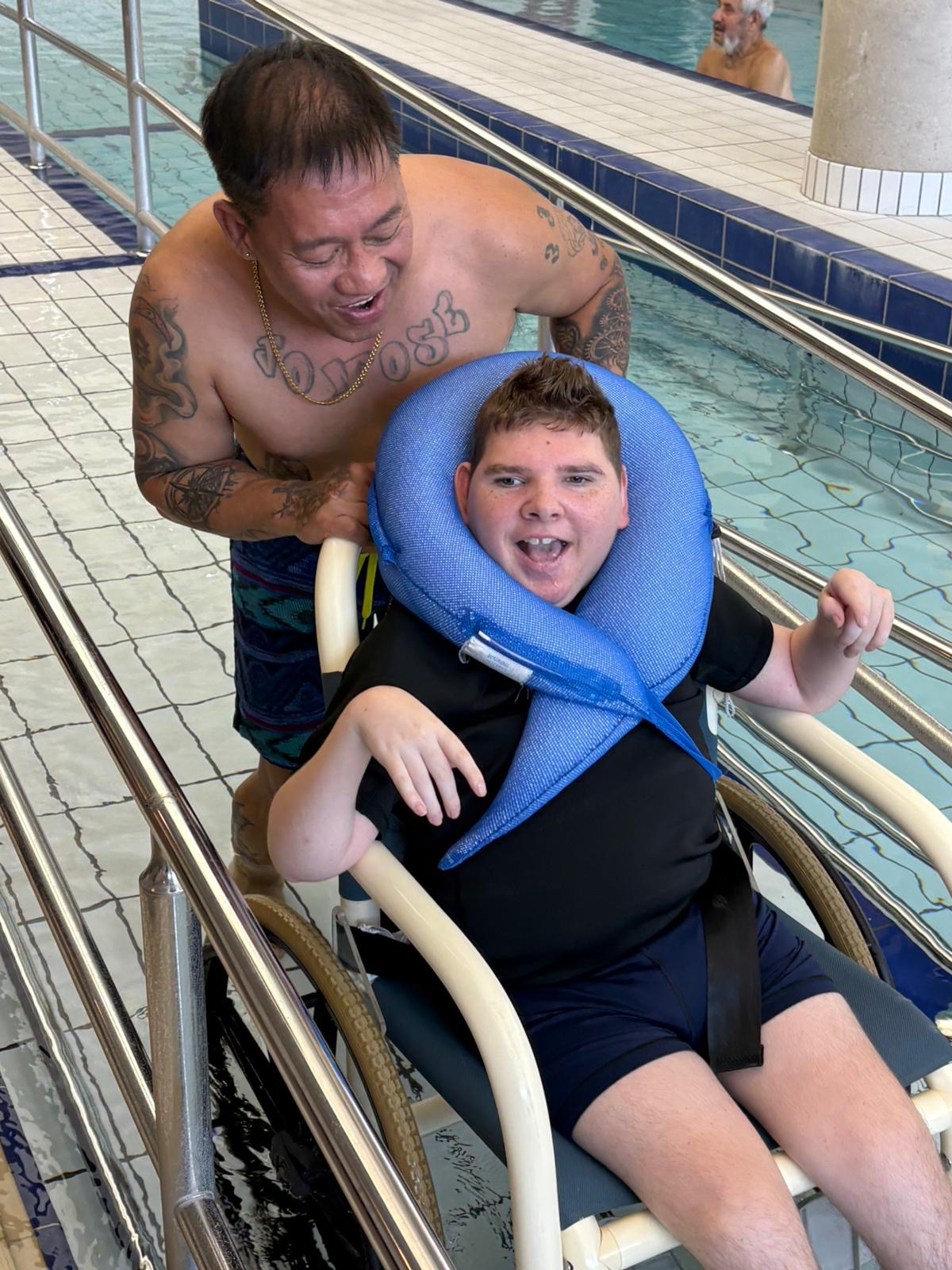 Swimming, Angels On Wheels