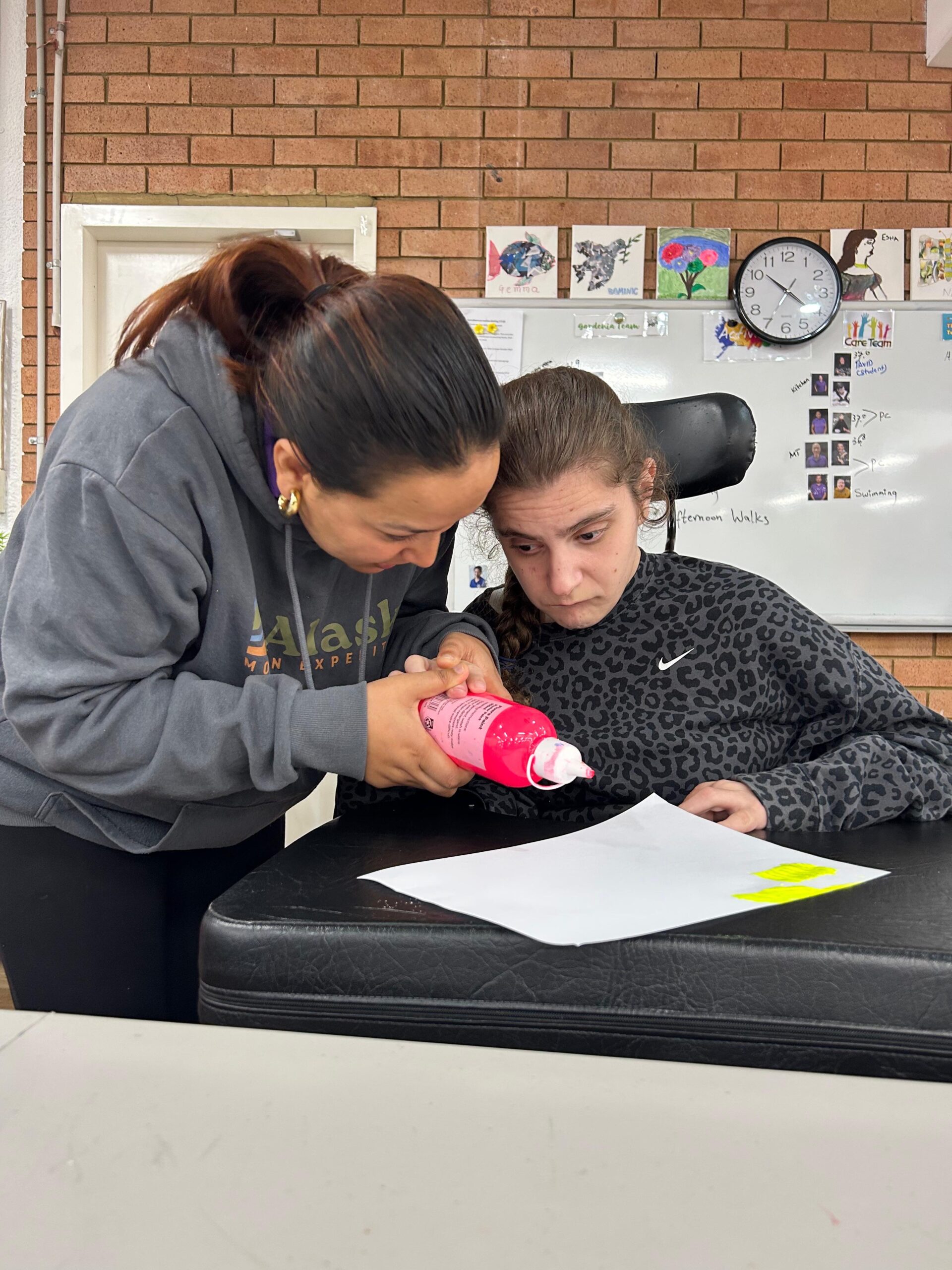 Handprint Art, Angels On Wheels