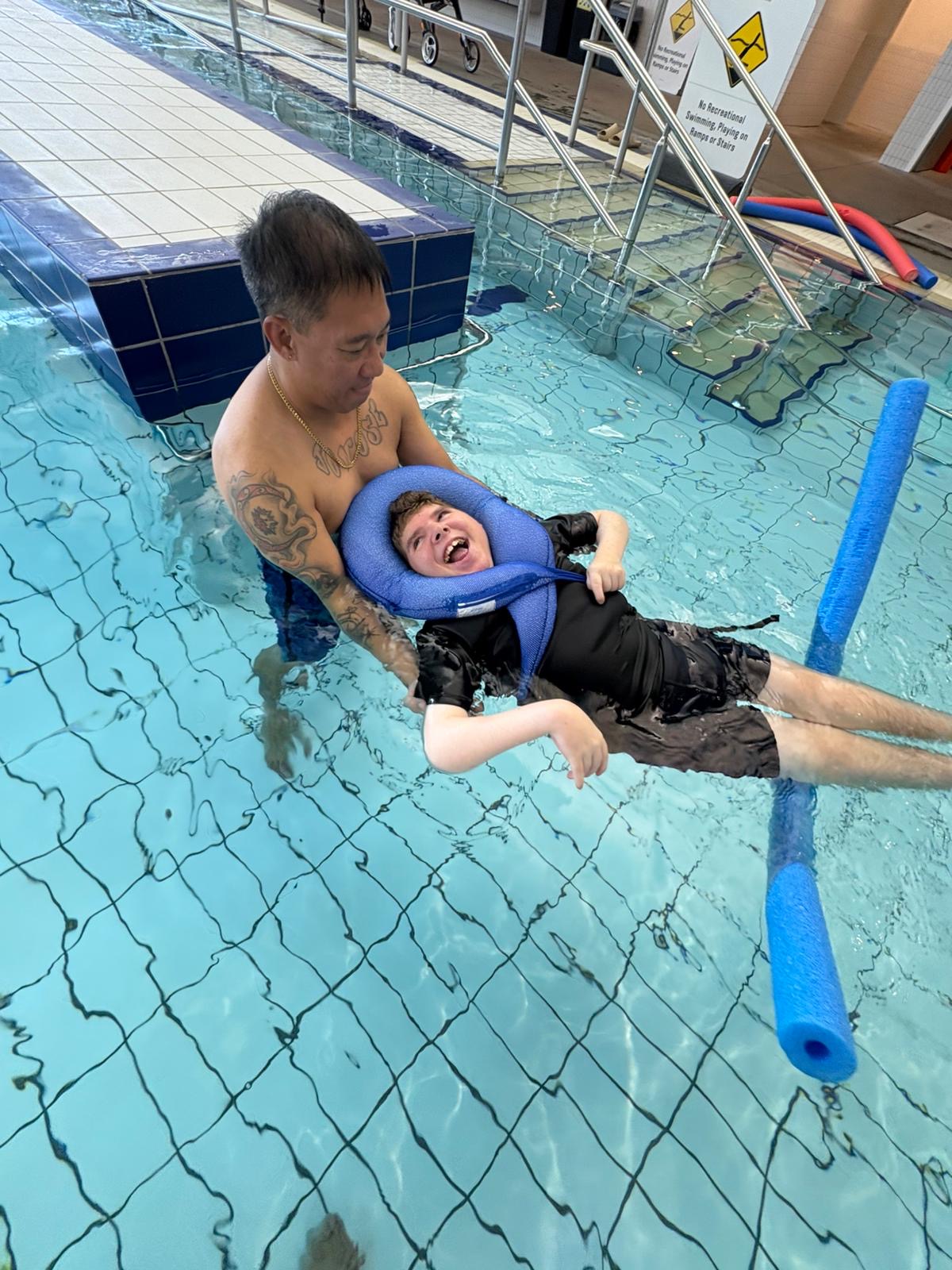 Swimming, Angels On Wheels