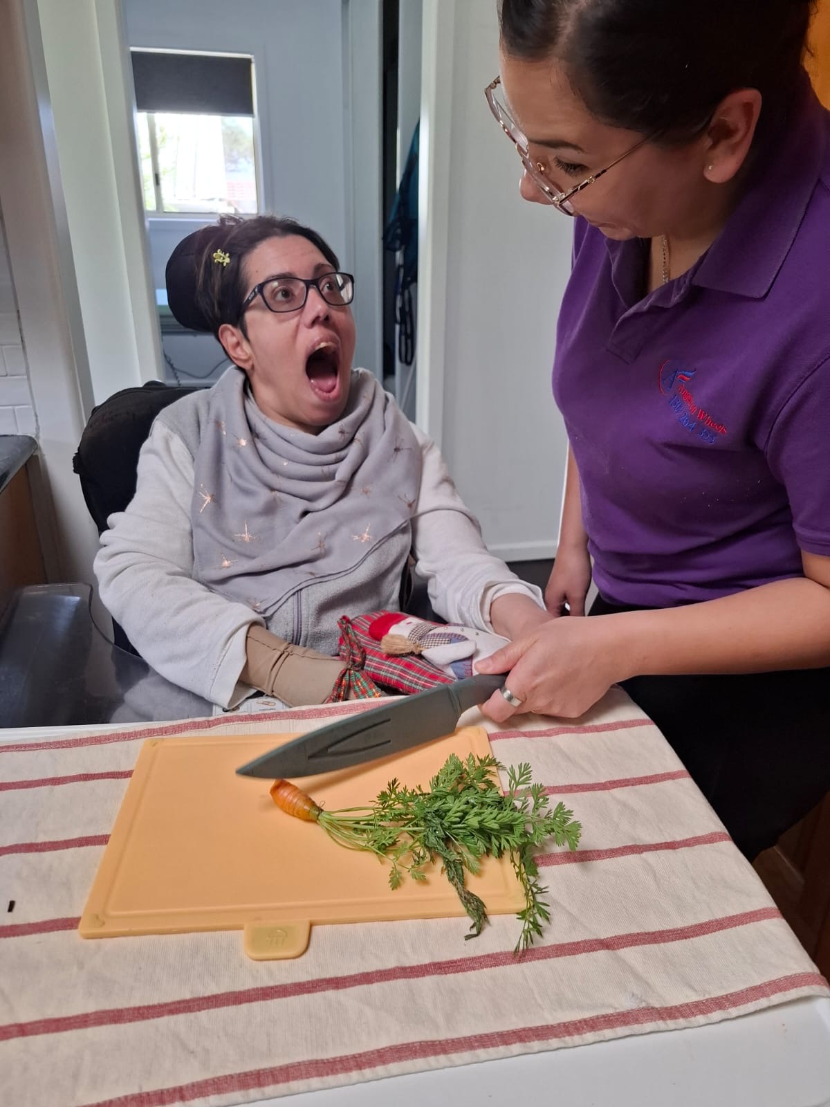 Cooking Program, Angels On Wheels