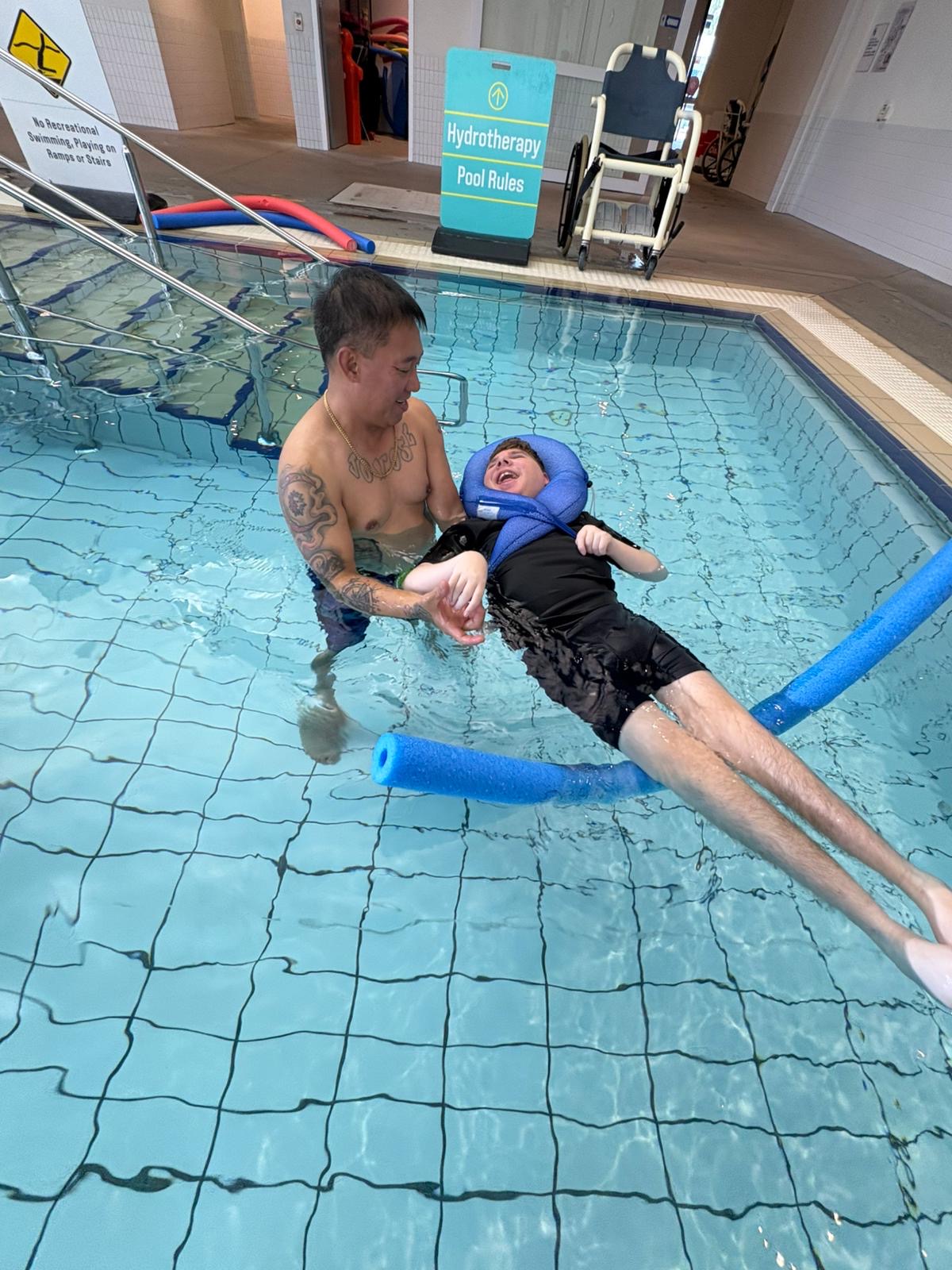 Swimming, Angels On Wheels