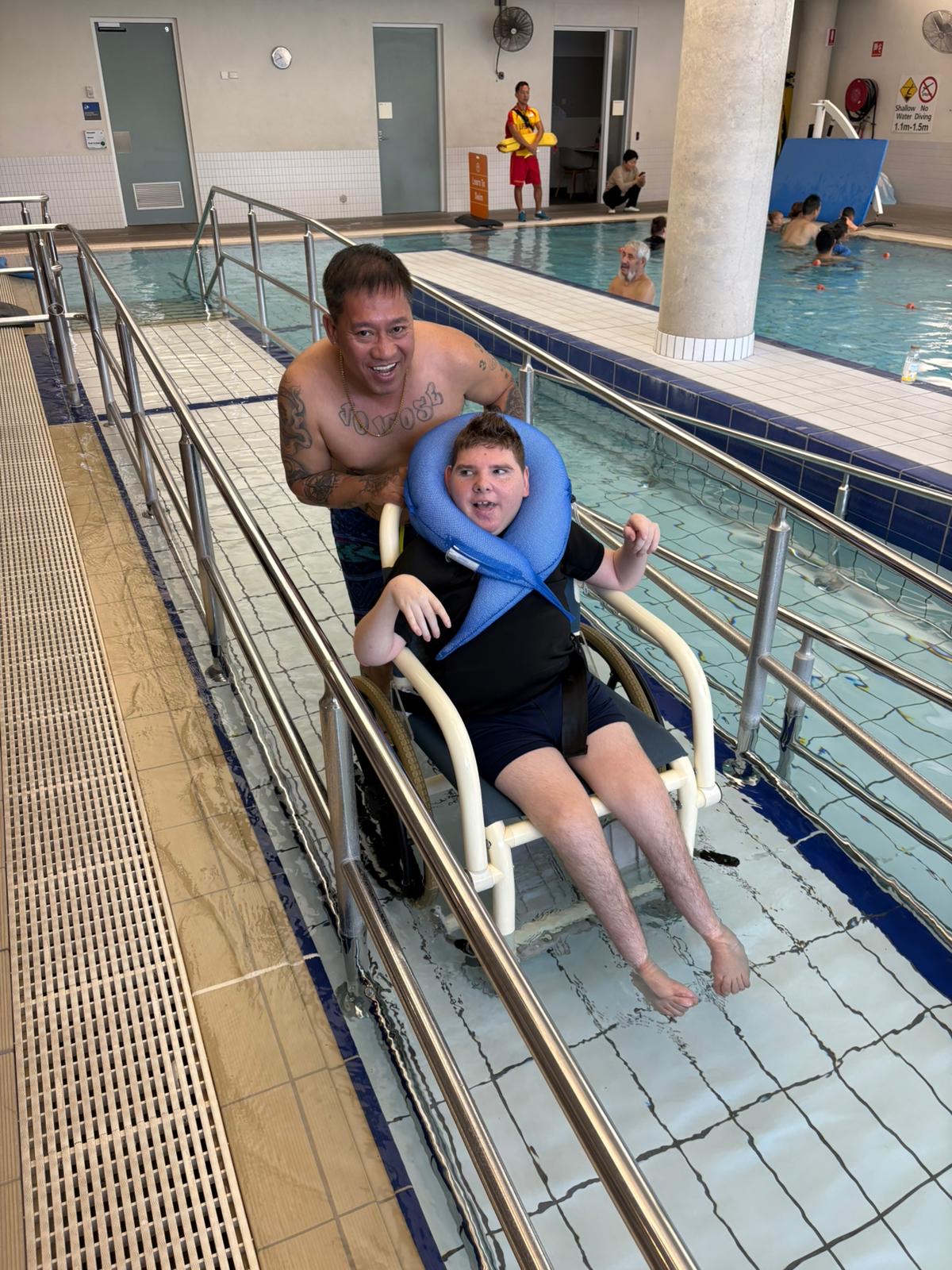 Swimming, Angels On Wheels