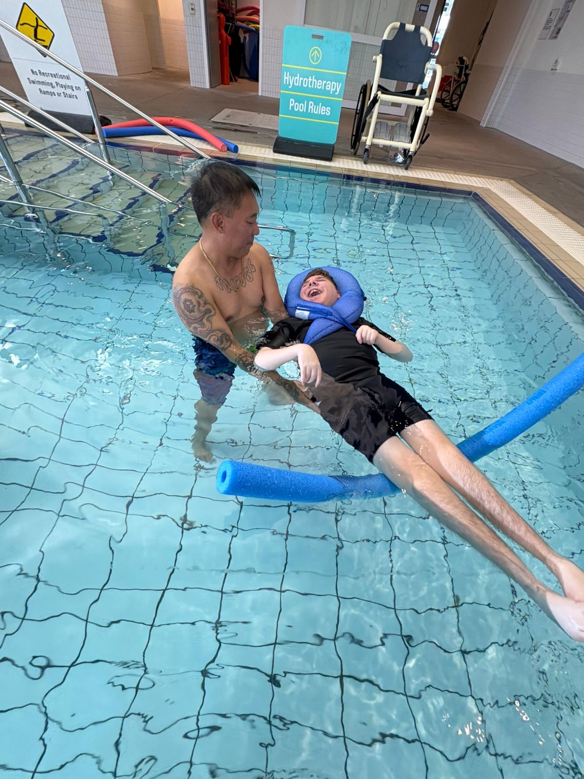 Swimming, Angels On Wheels