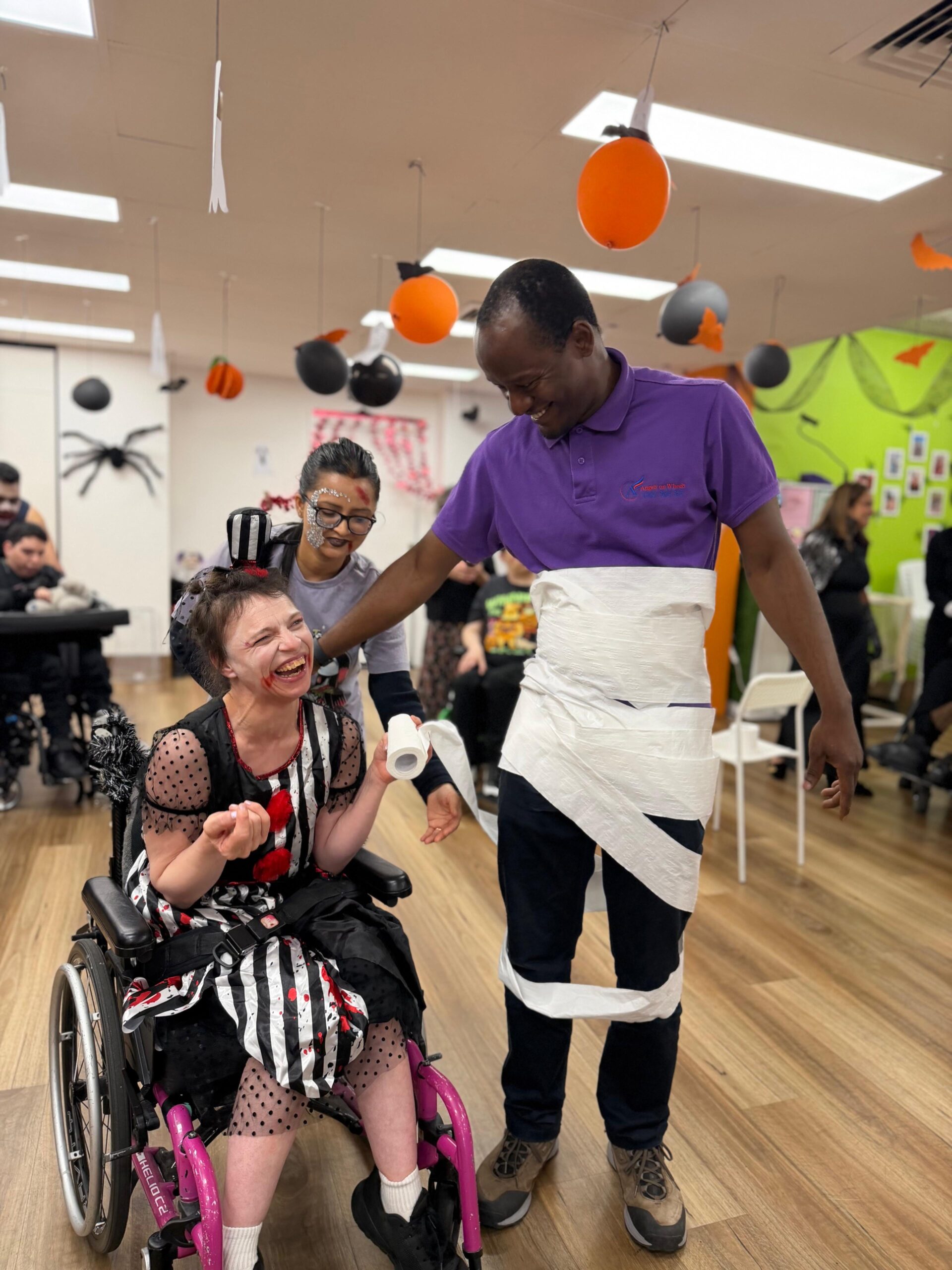 Halloween Party, Angels On Wheels