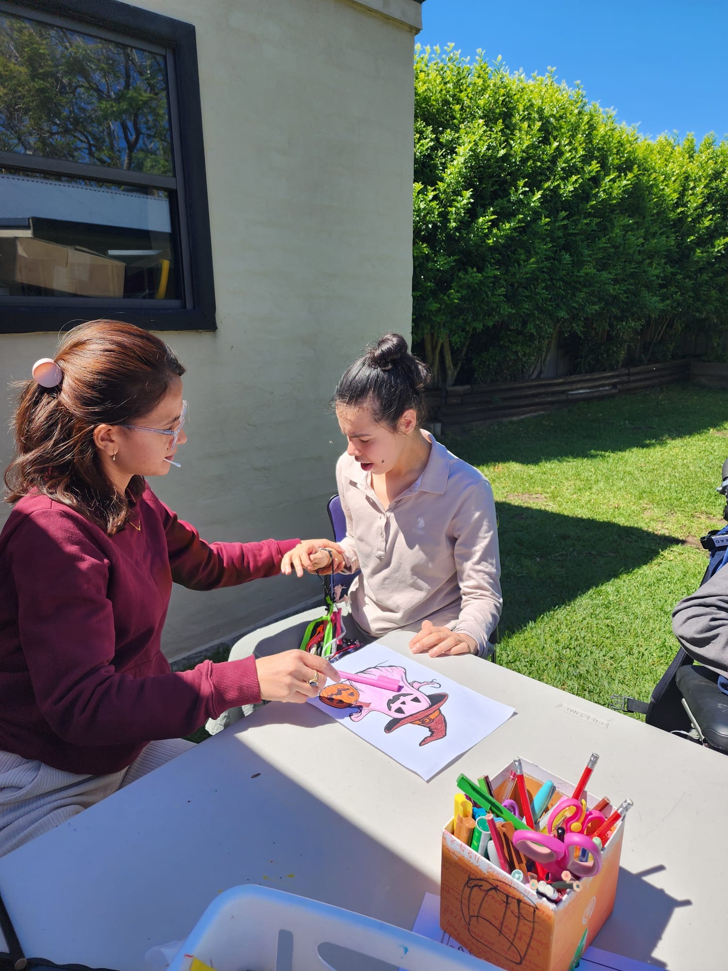 Decorate for Halloween Party, Angels On Wheels
