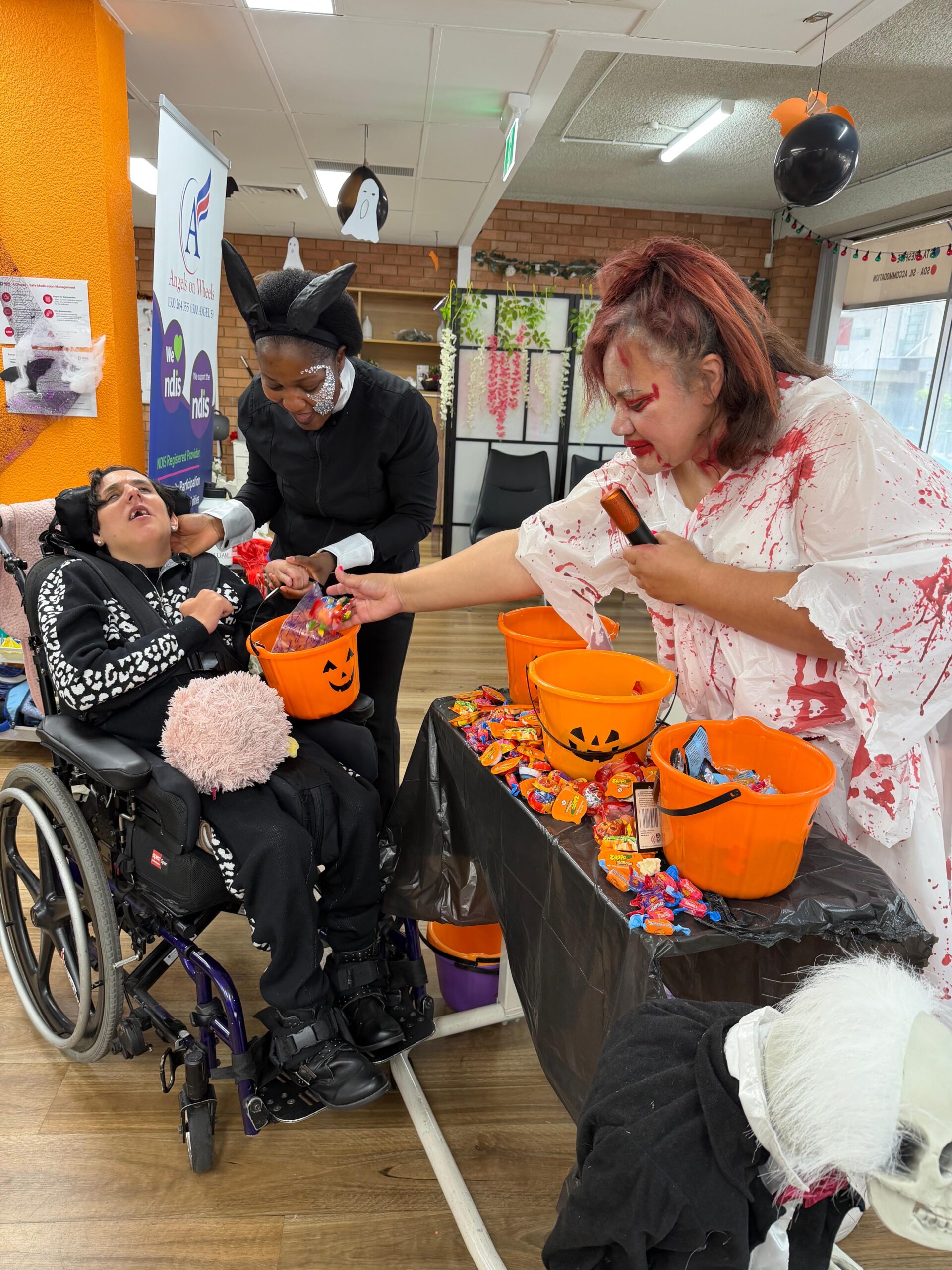 Halloween Party, Angels On Wheels