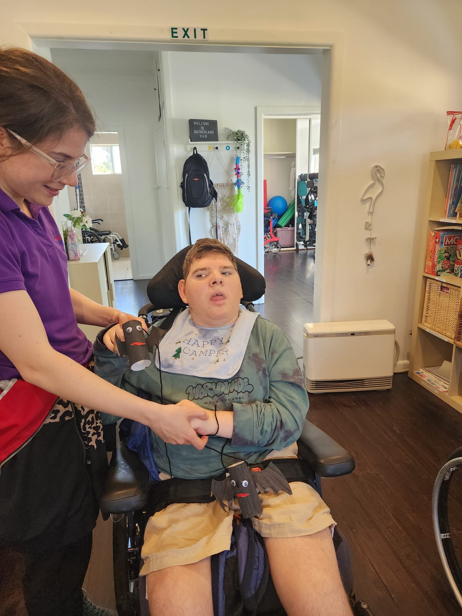 Decorate for Halloween Party, Angels On Wheels