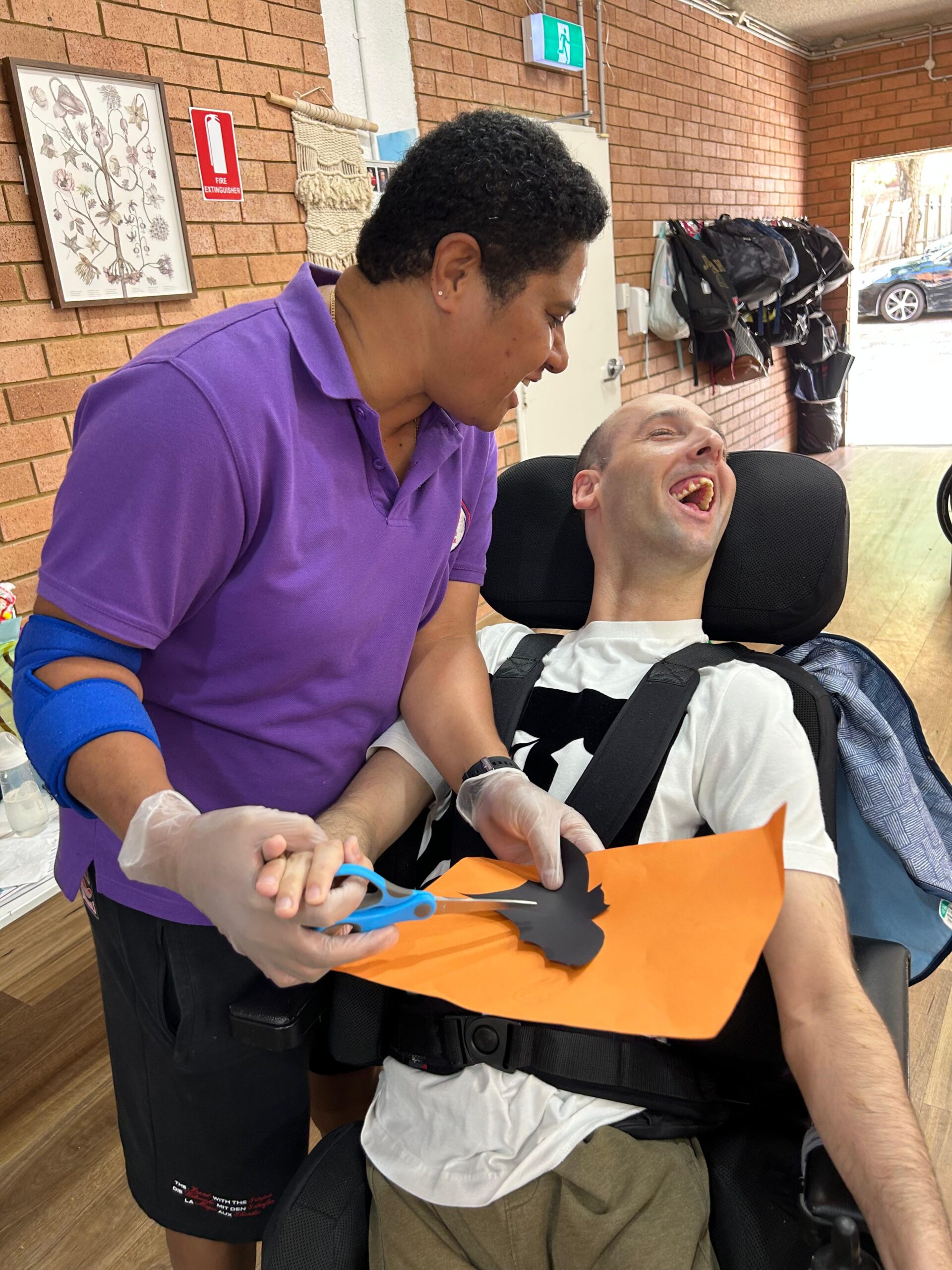 Decorate for Halloween Party, Angels On Wheels