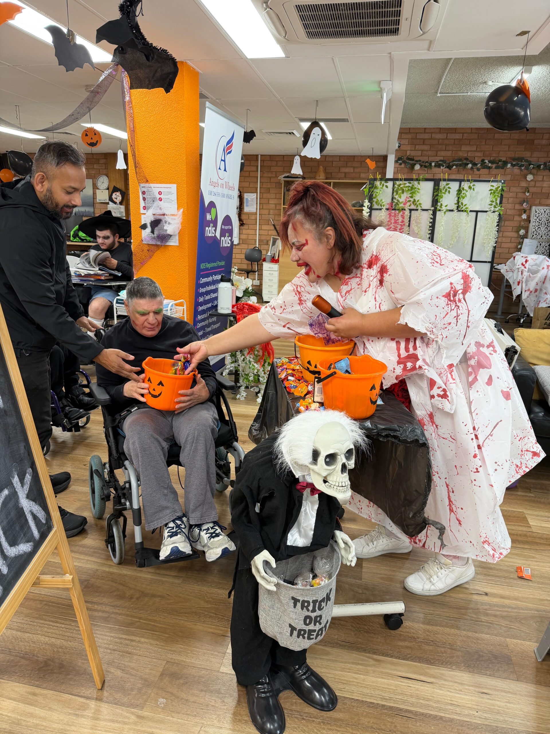 Halloween Party, Angels On Wheels