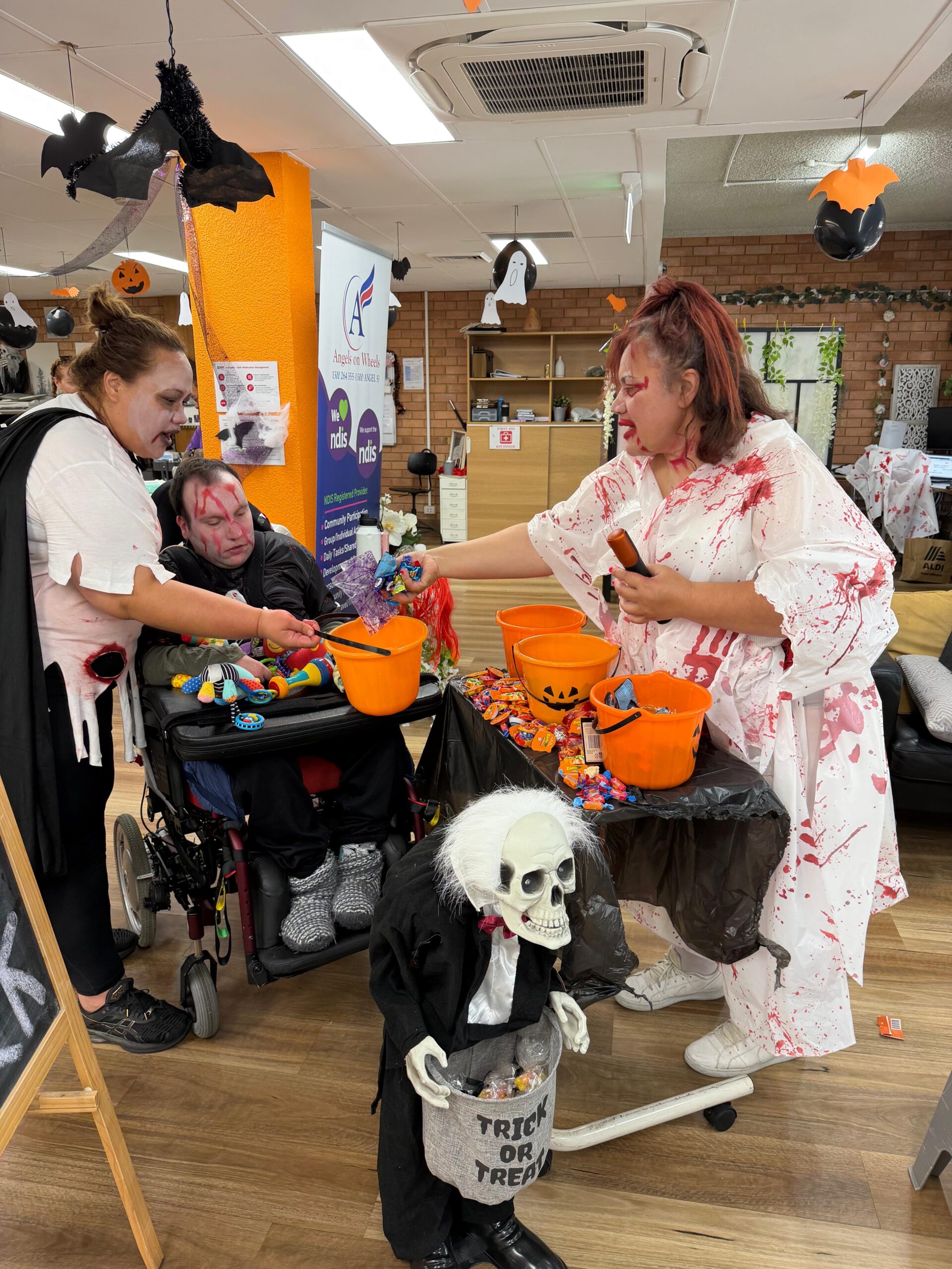 Halloween Party, Angels On Wheels