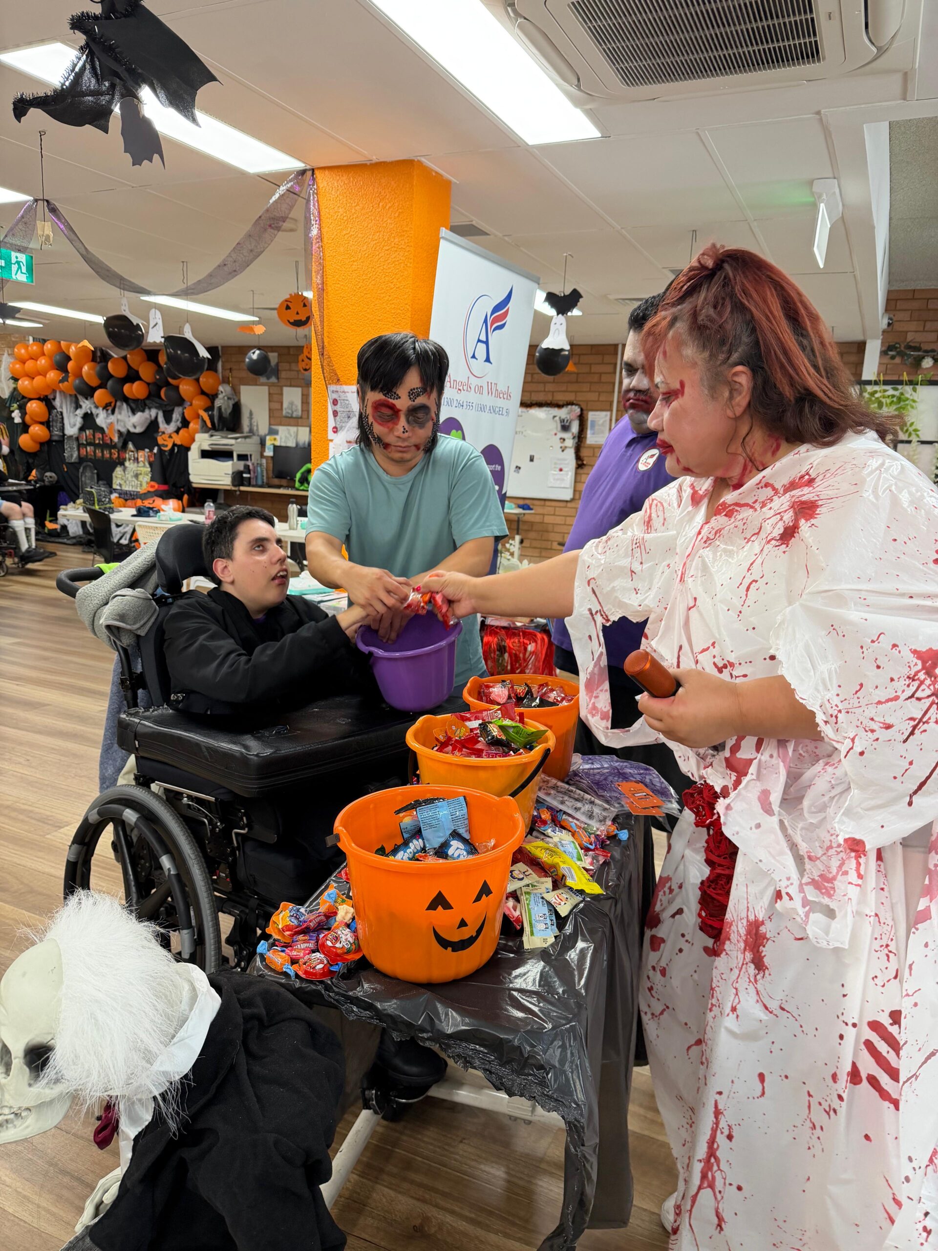 Halloween Party, Angels On Wheels