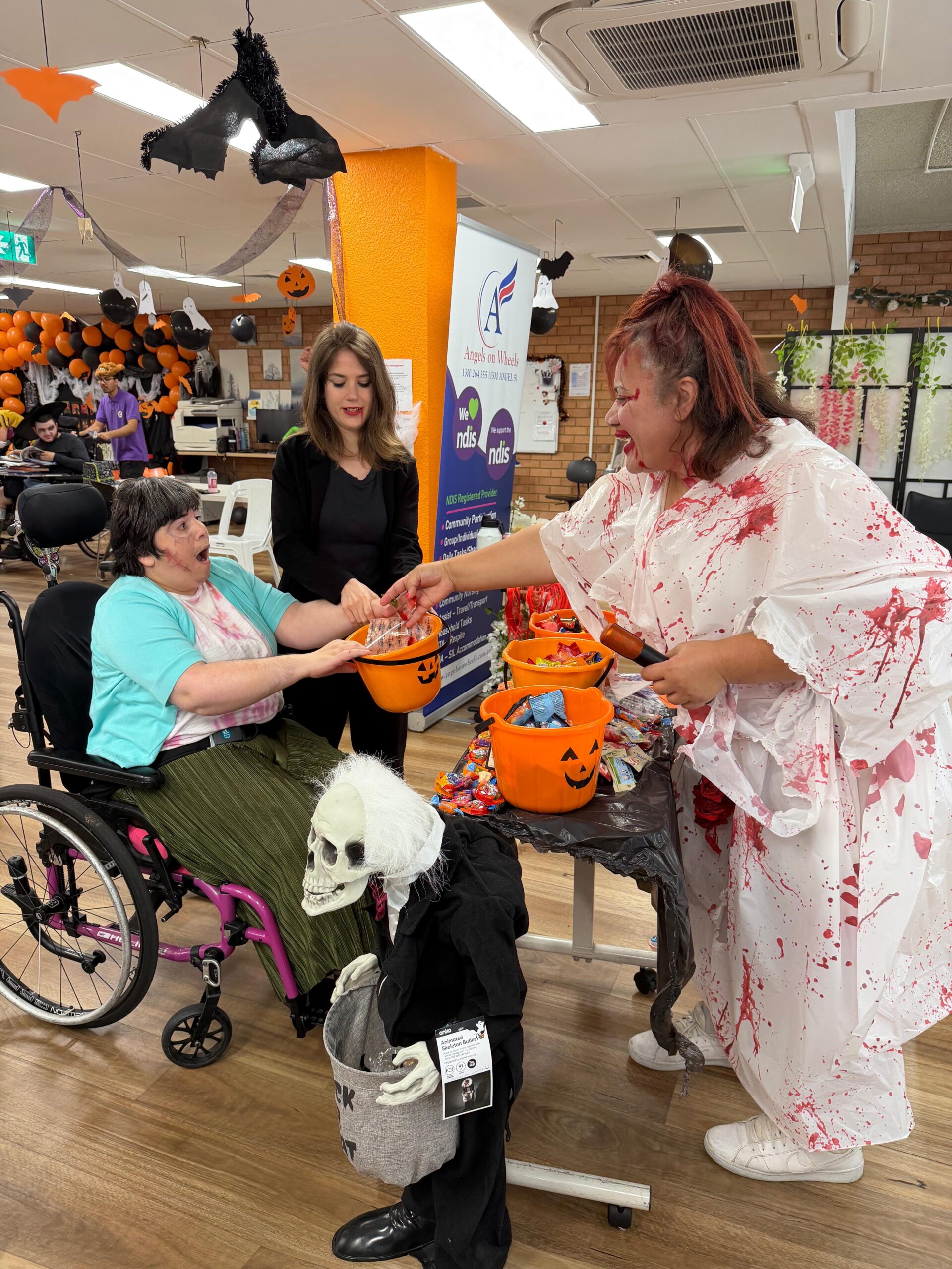 Halloween Party, Angels On Wheels