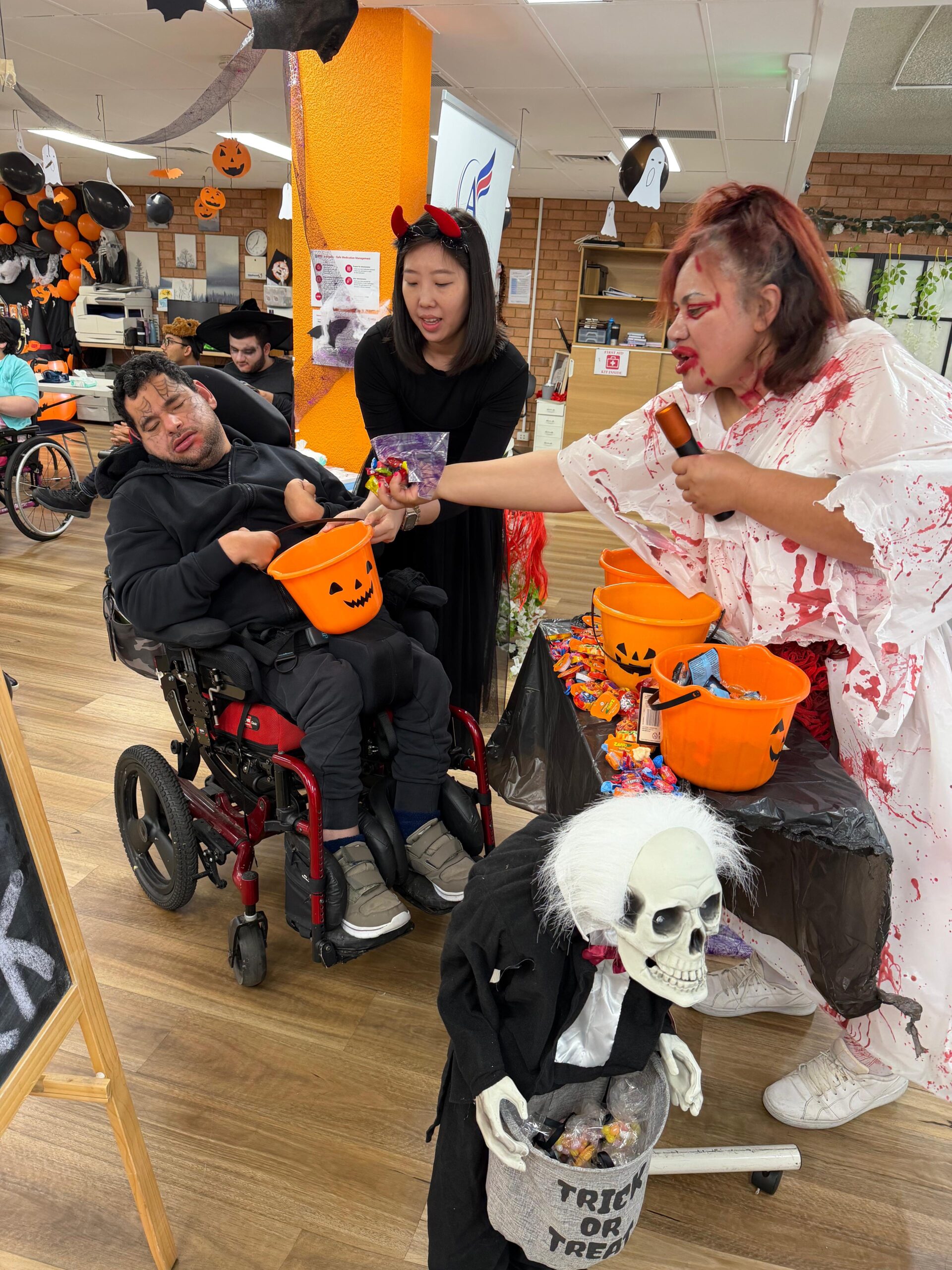 Halloween Party, Angels On Wheels