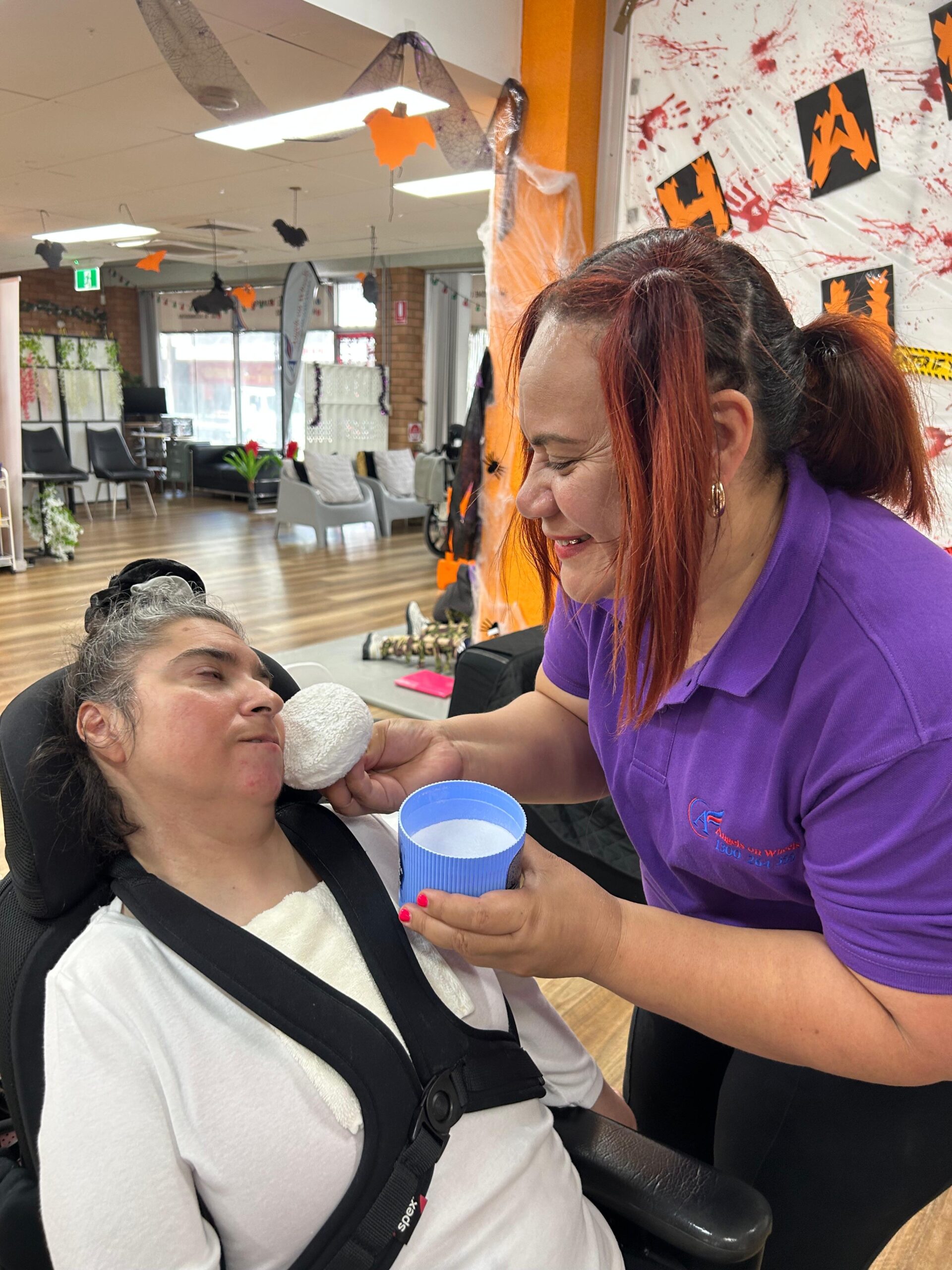 Zombie Facepaint, Angels On Wheels