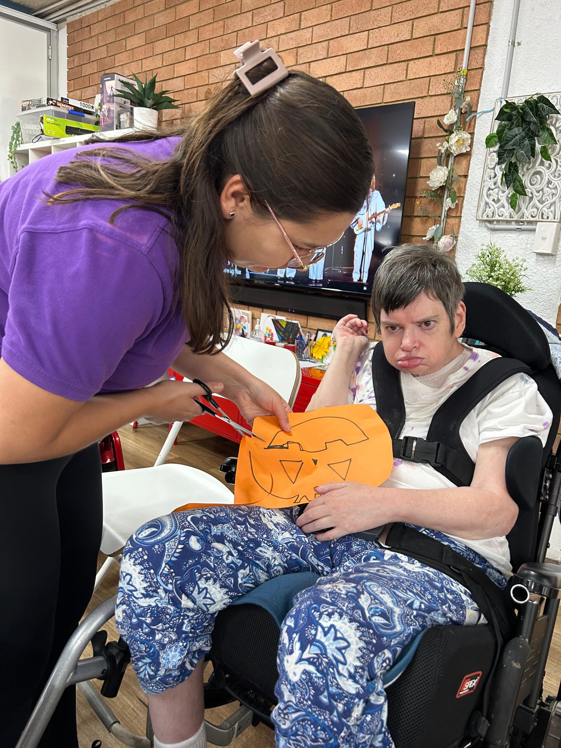 Decorate for Halloween Party, Angels On Wheels