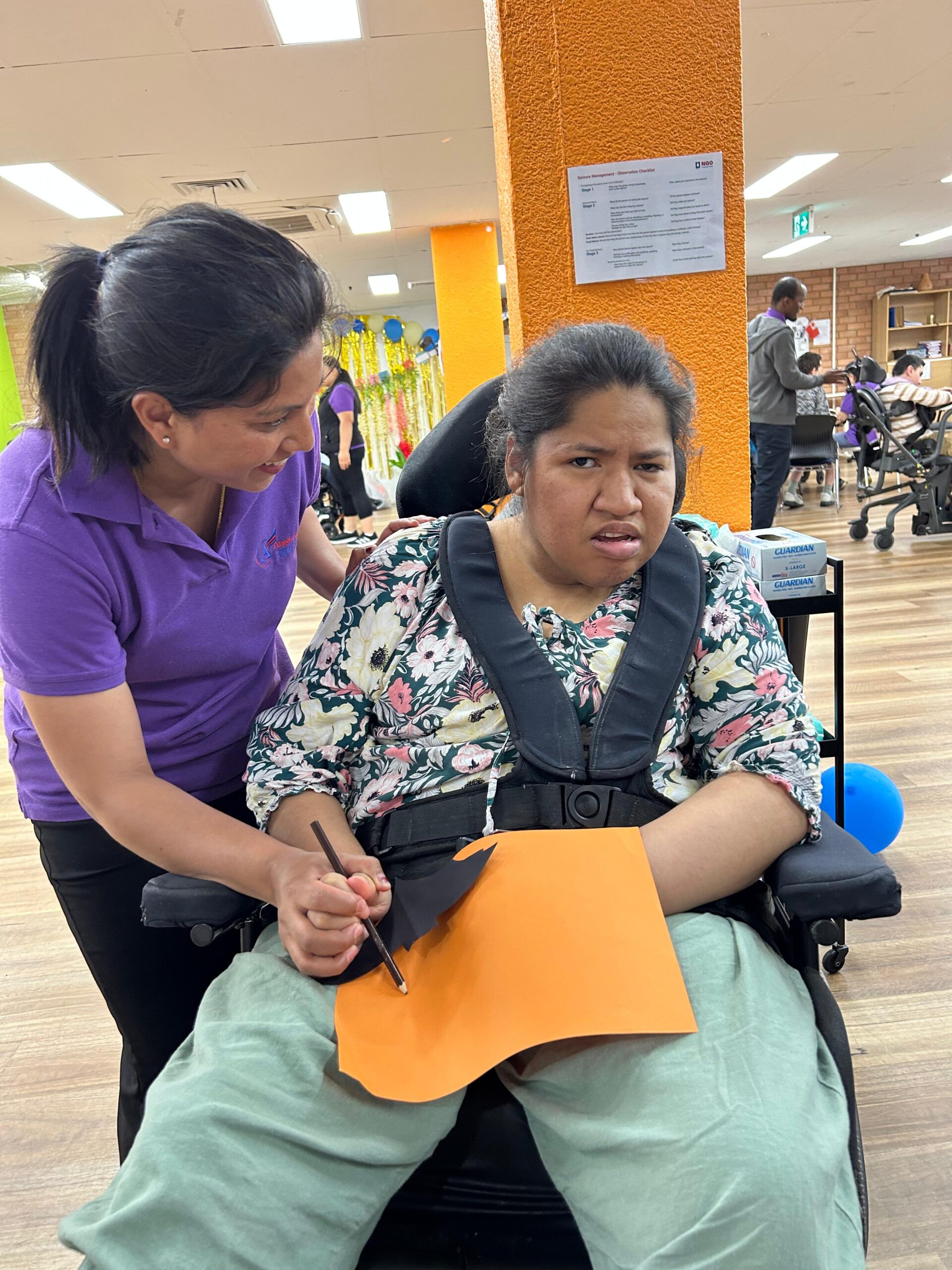 Decorate for Halloween Party, Angels On Wheels