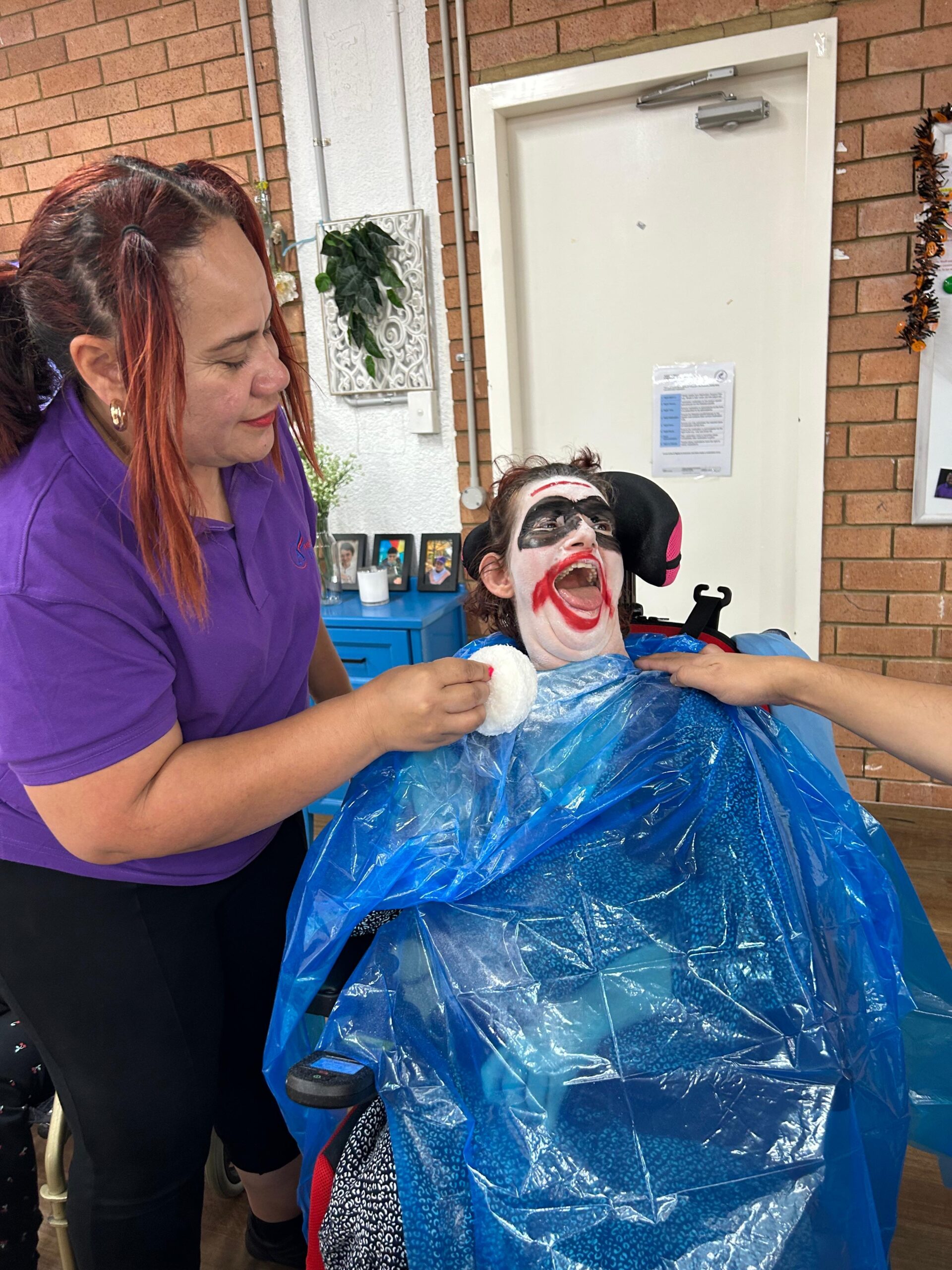 Zombie Facepaint, Angels On Wheels