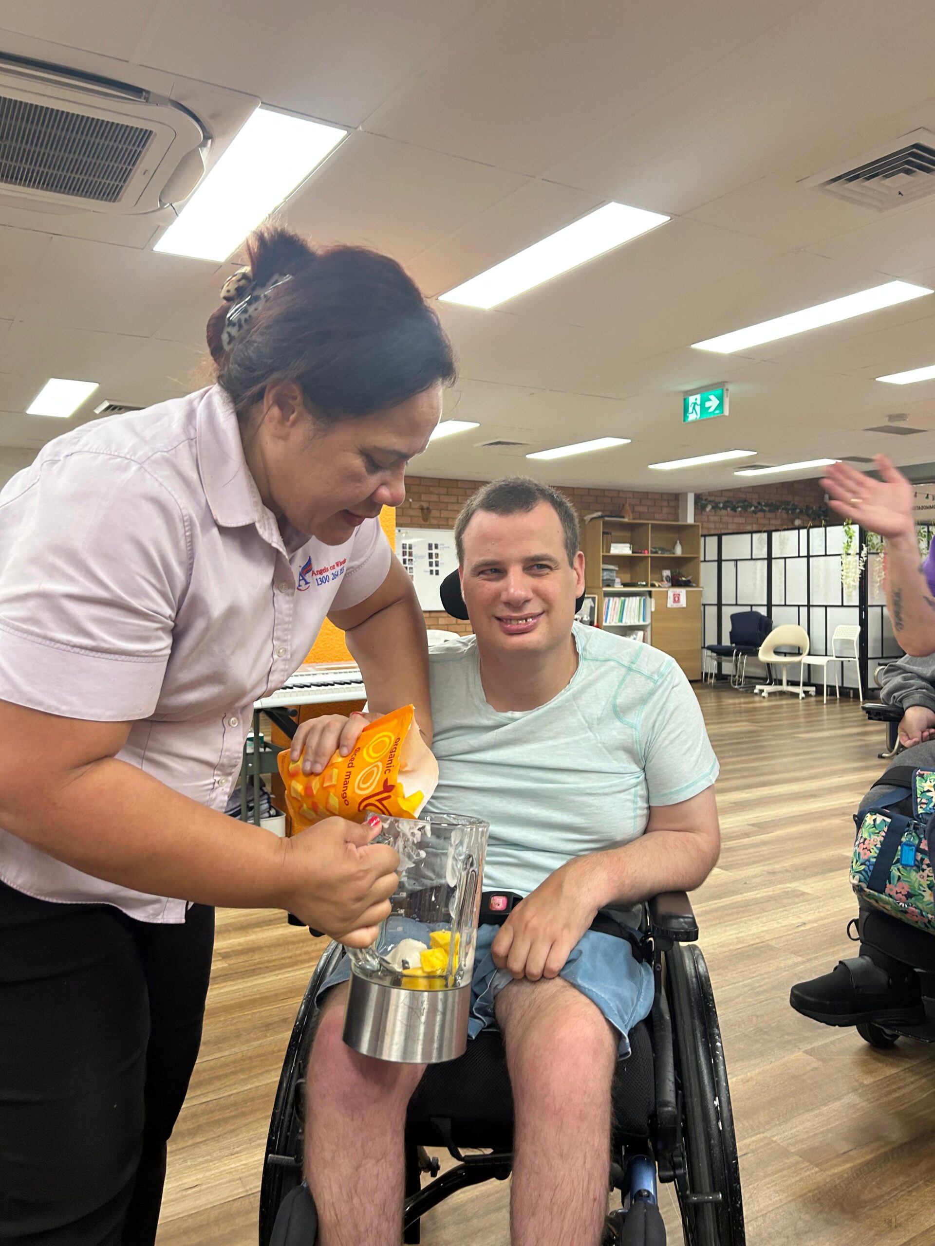 Smoothie Making, Angels On Wheels