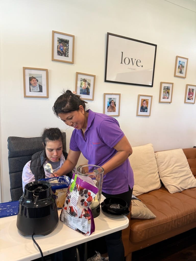Smoothie Making, Angels On Wheels