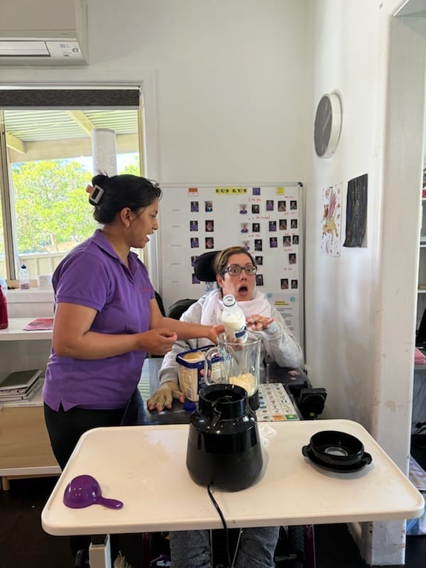 Smoothie Making, Angels On Wheels