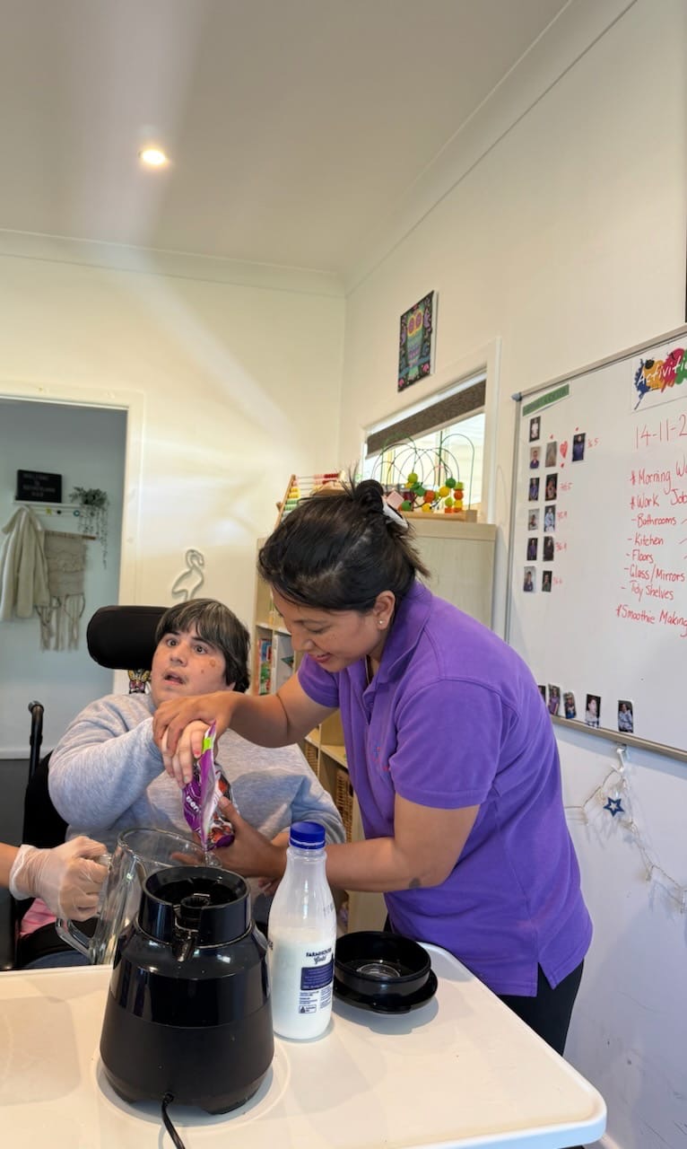 Smoothie Making, Angels On Wheels