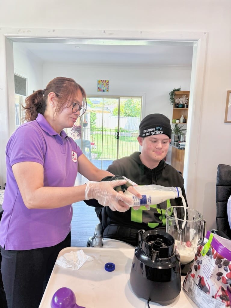 Smoothie Making, Angels On Wheels
