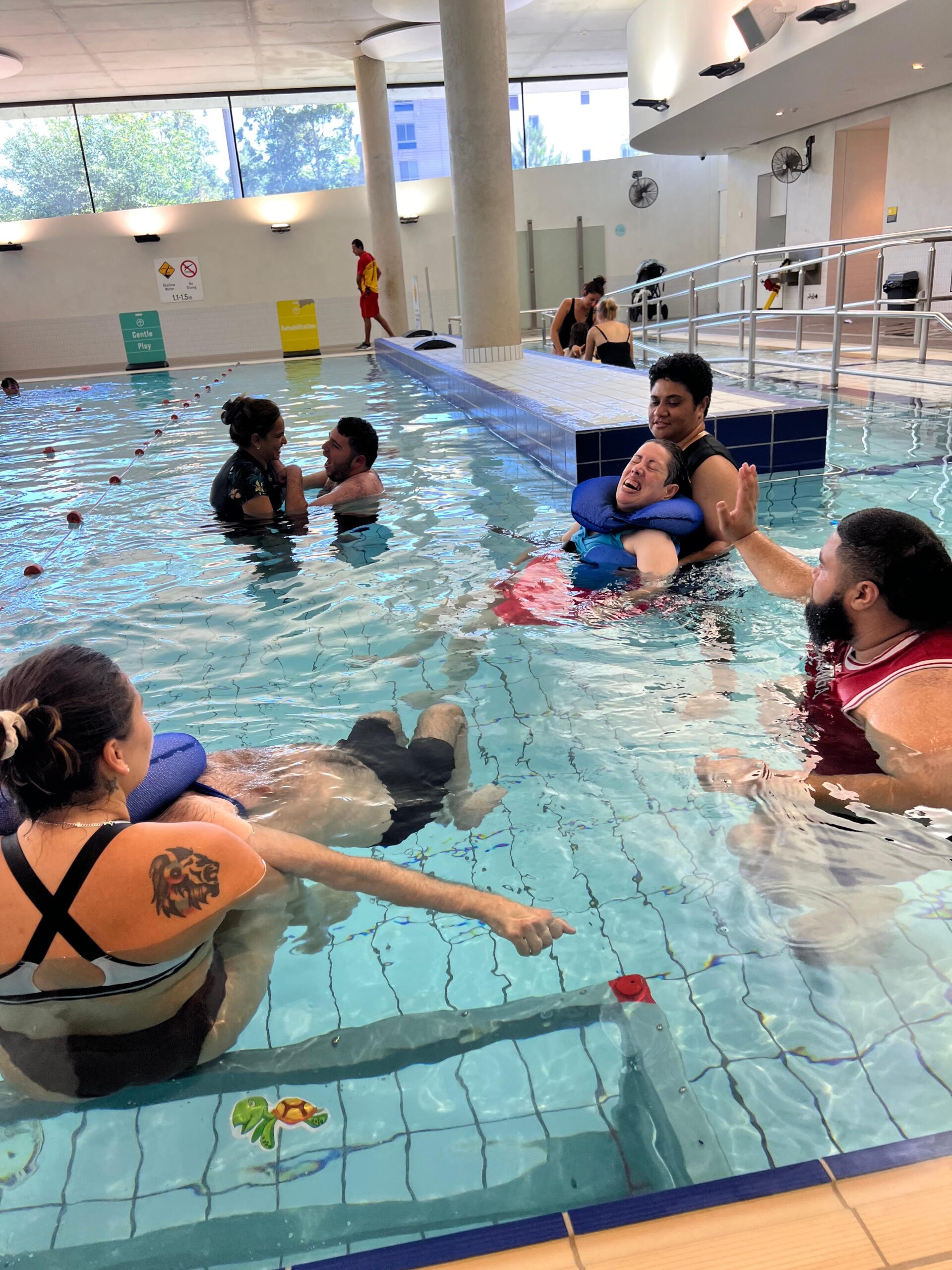 Swimming, Angels On Wheels