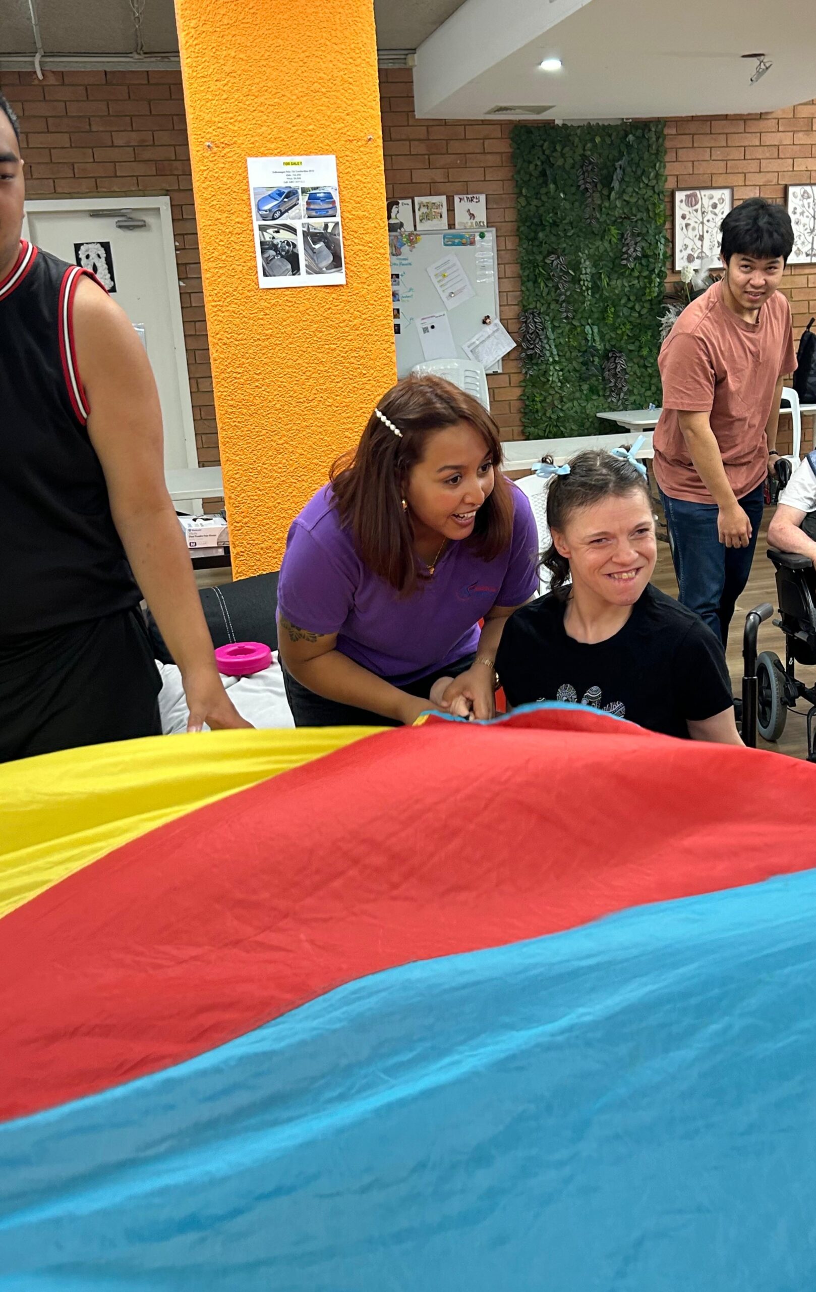 Parachute Game, Angels On Wheels