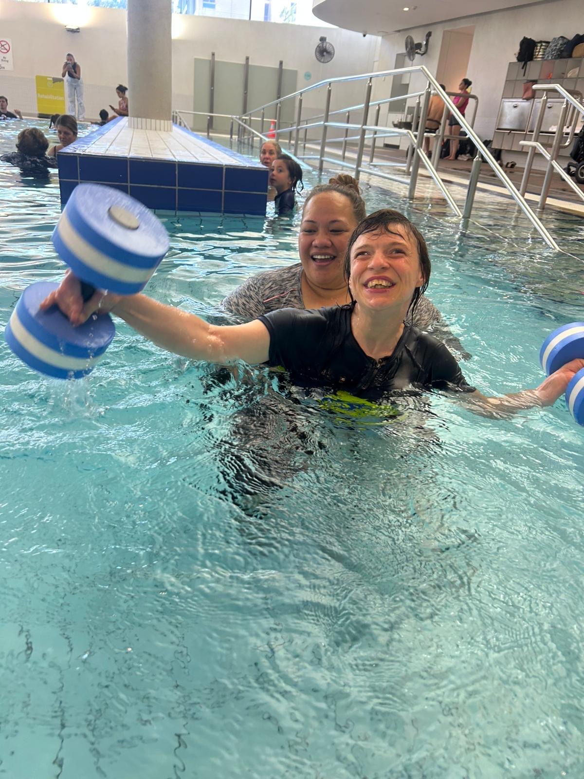 Swimming, Angels On Wheels