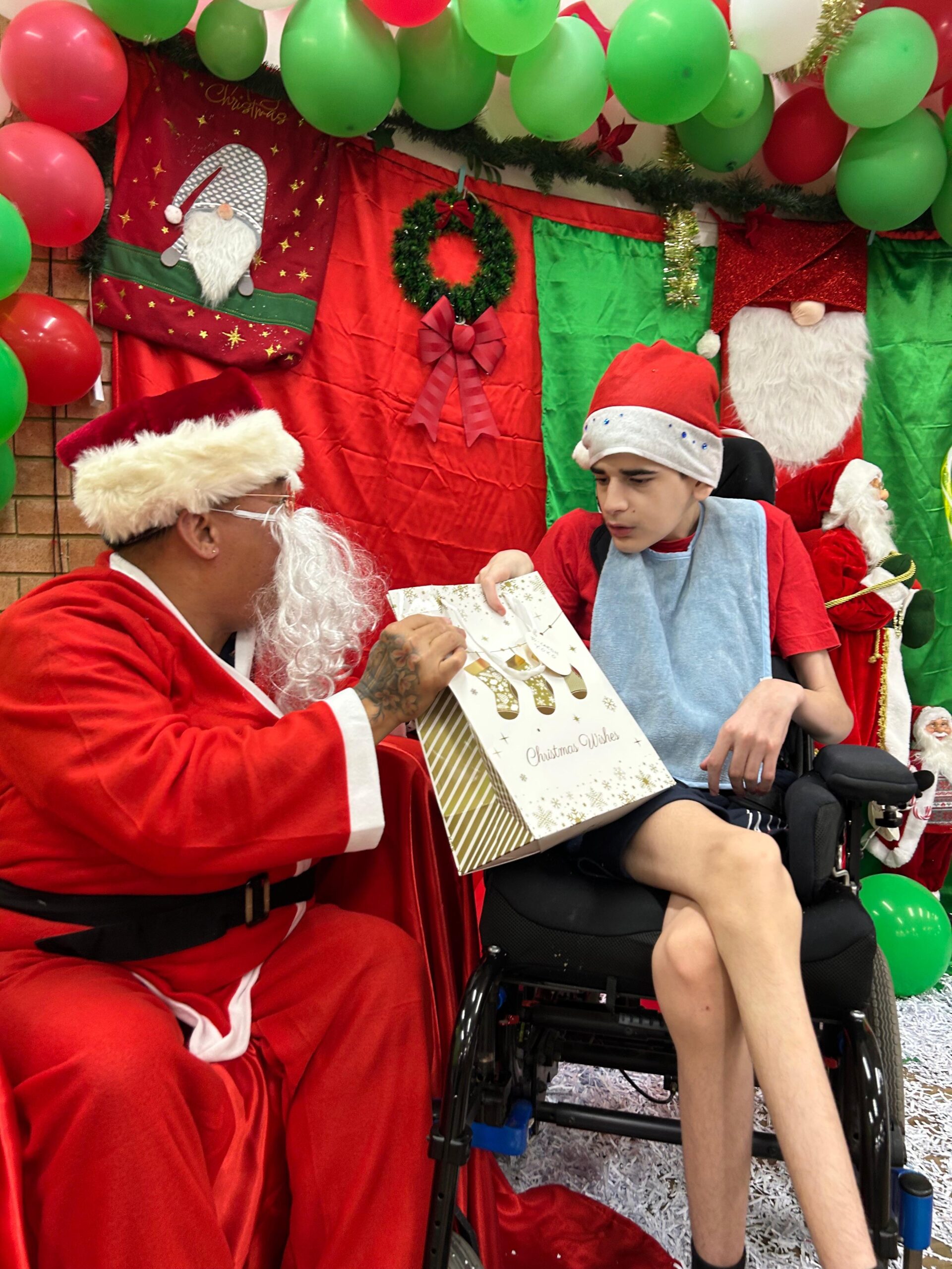 Christmas party, Angels On Wheels