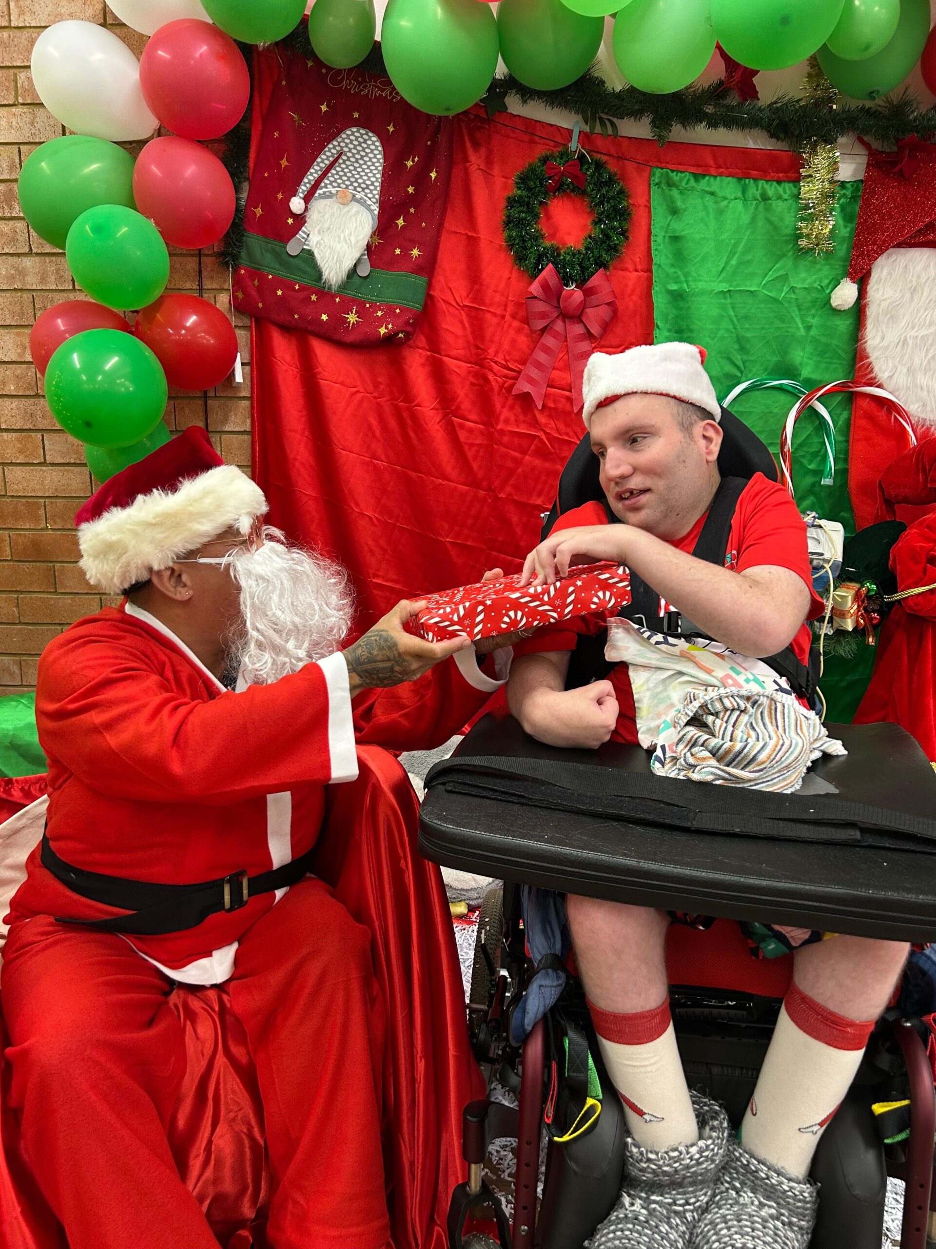 Christmas party, Angels On Wheels