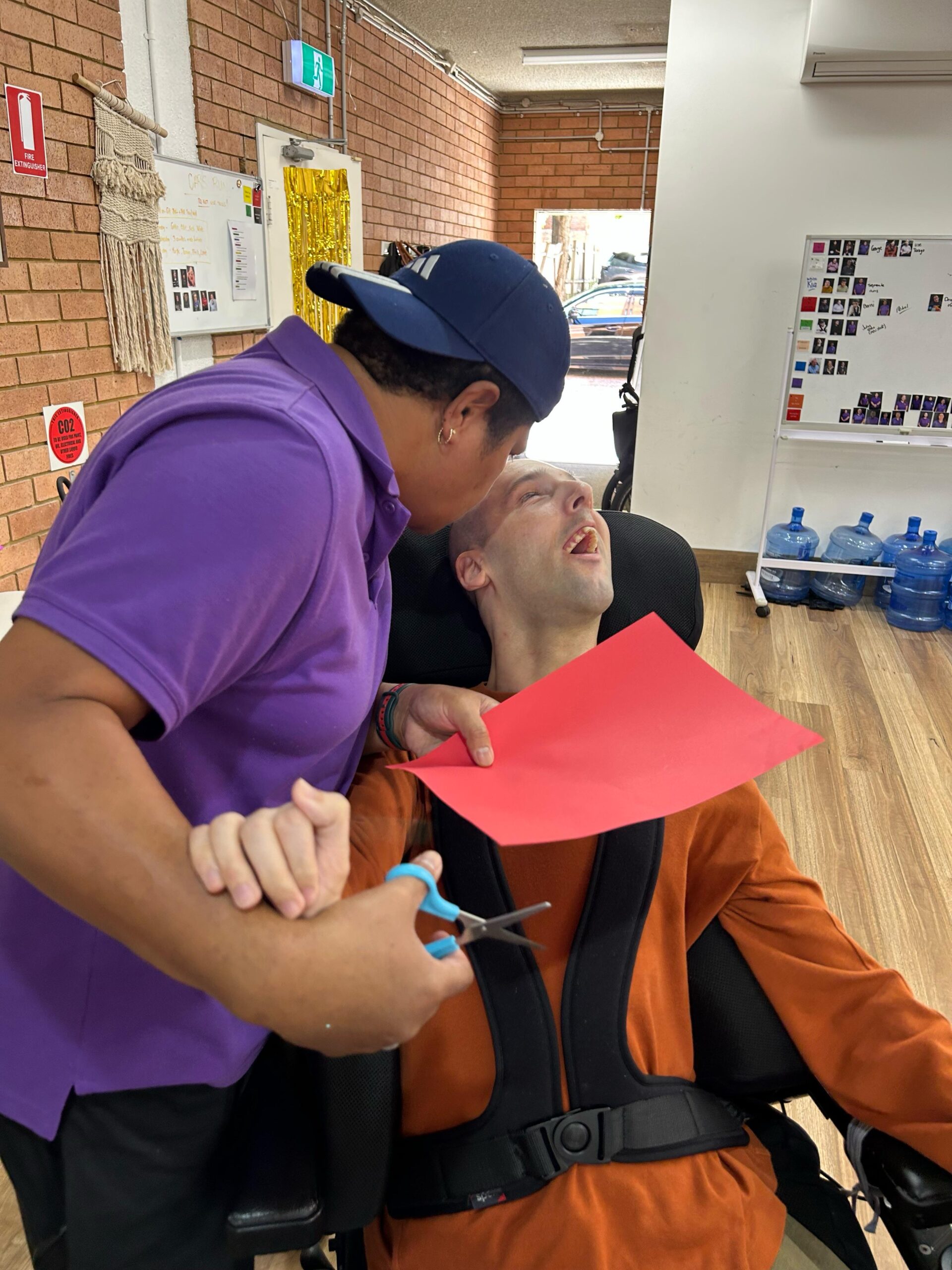 Decorating Centre for Christmas, Angels On Wheels