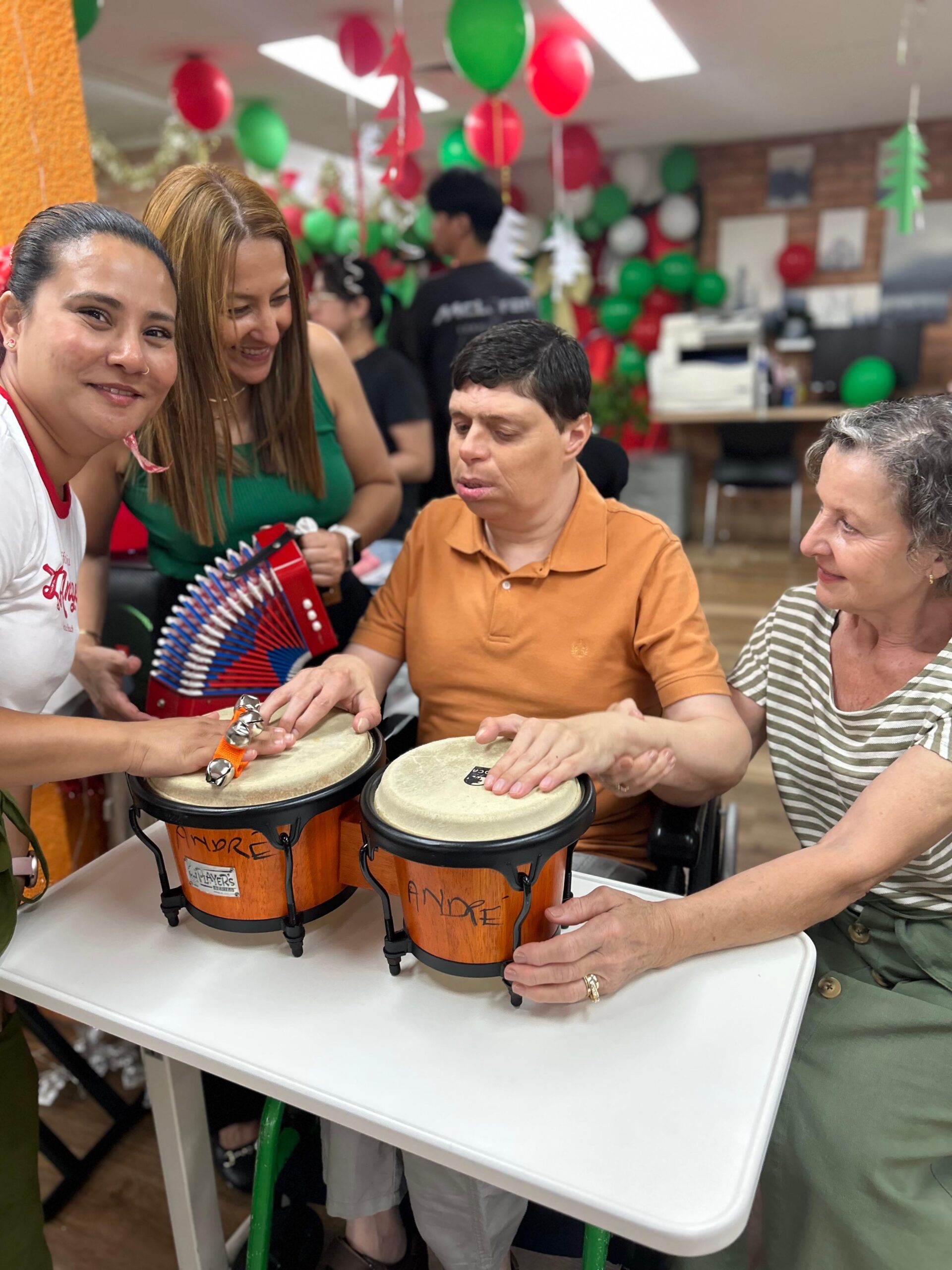 Christmas party, Angels On Wheels