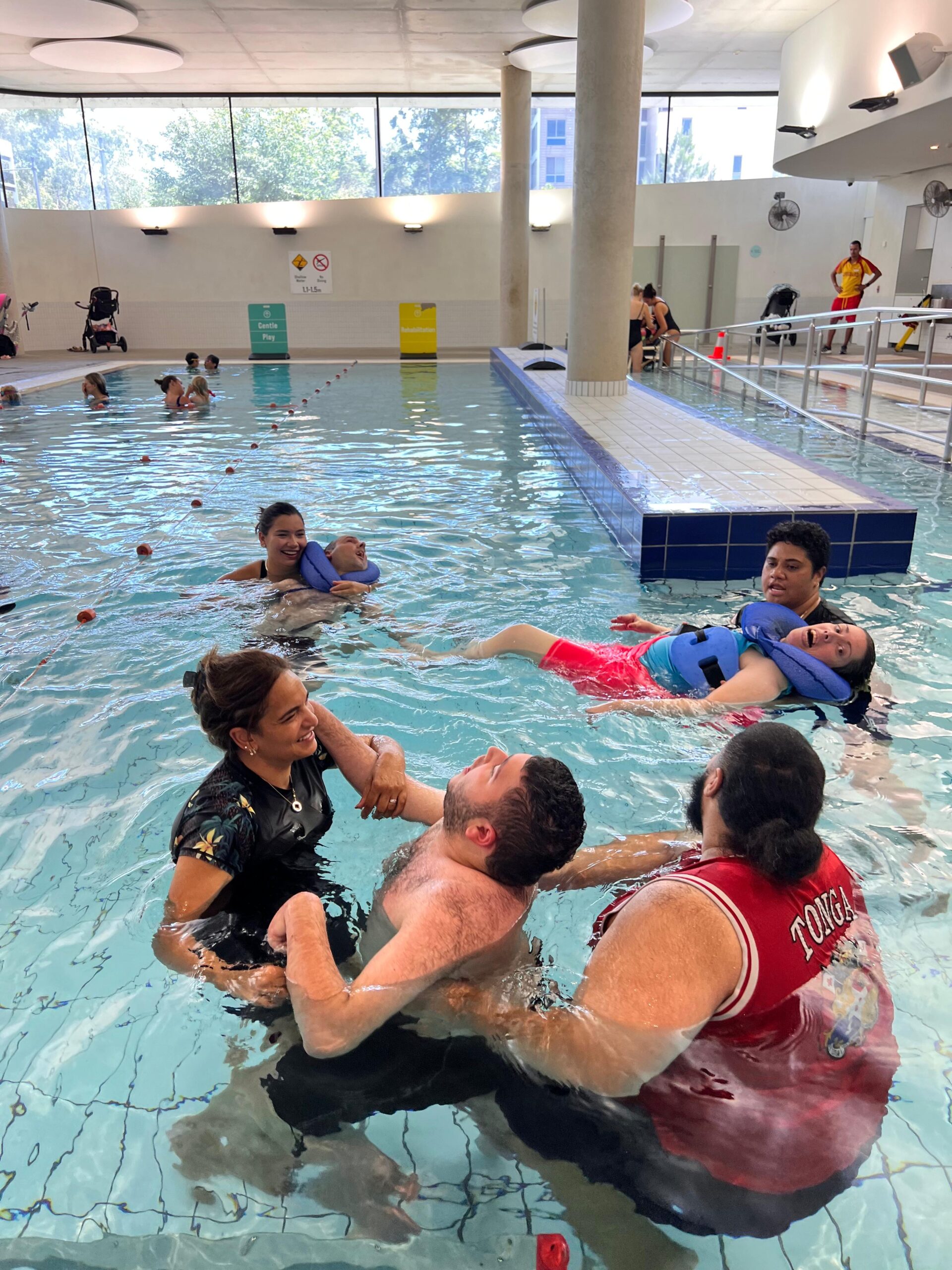 Swimming, Angels On Wheels