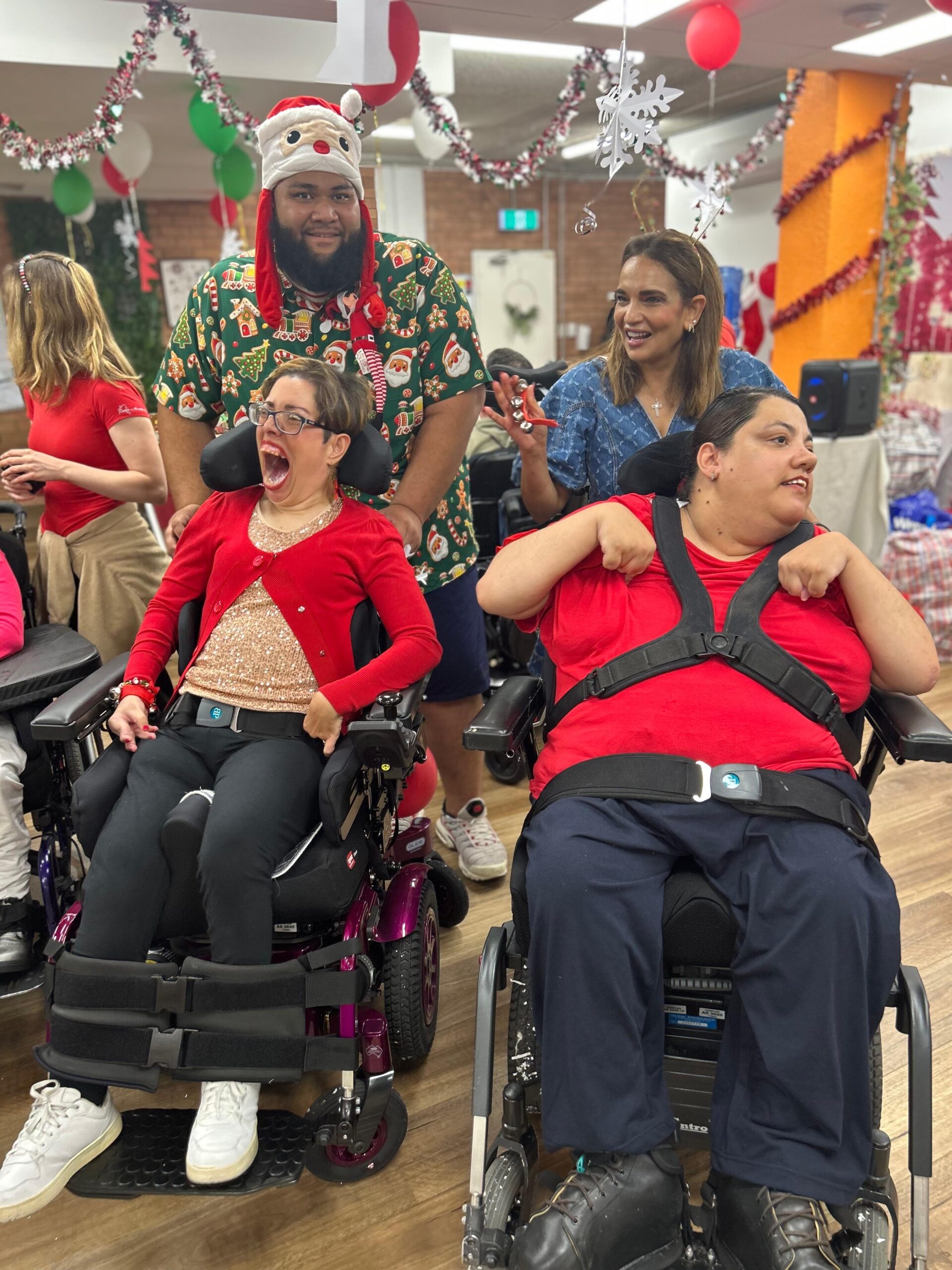 Christmas party, Angels On Wheels